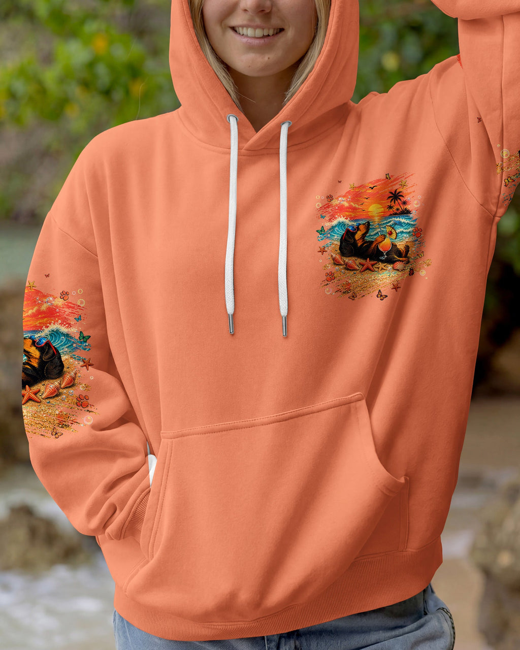 WATCH ME SIP DACHSHUND DOG ALL OVER PRINT  - TLNT2005263