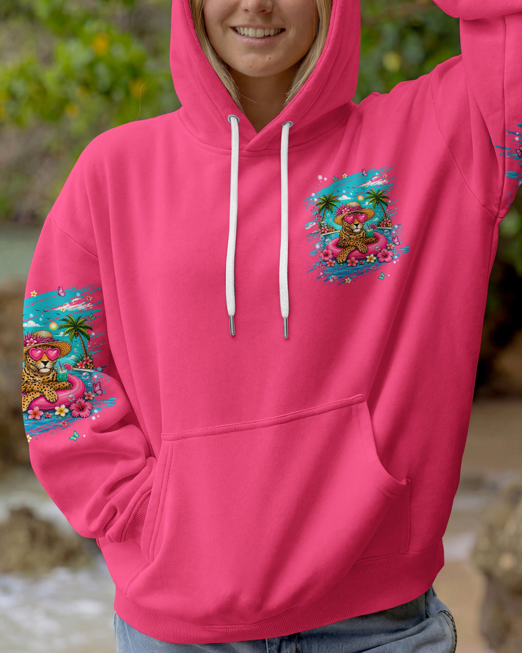 IT'S 5 O'CLOCK SOMEWHERE LEOPARD ALL OVER PRINT  - TLNT2605261
