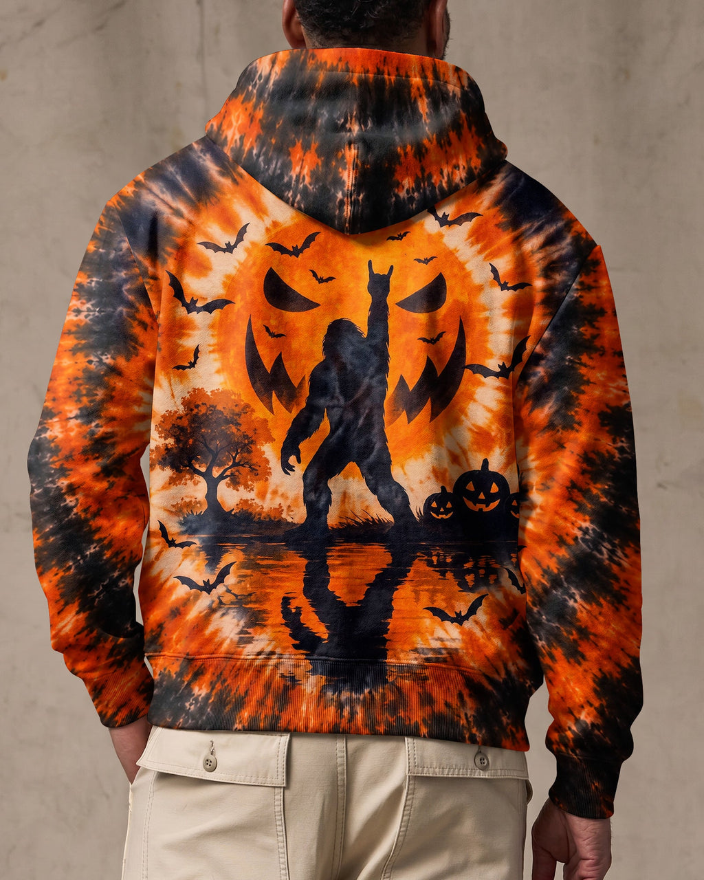 BIGFOOT MOONBURST HALLOWEEN ALL OVER PRINT - TLTW1707262