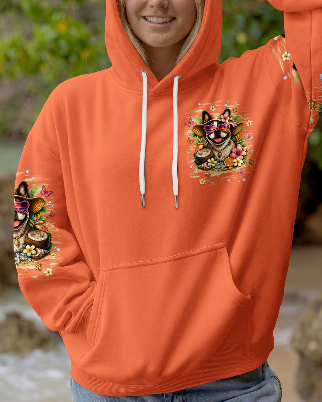 SMELL THE SEA FEEL THE BREEZE FRENCH BULLDOG ALL OVER PRINT - TLNT1106262