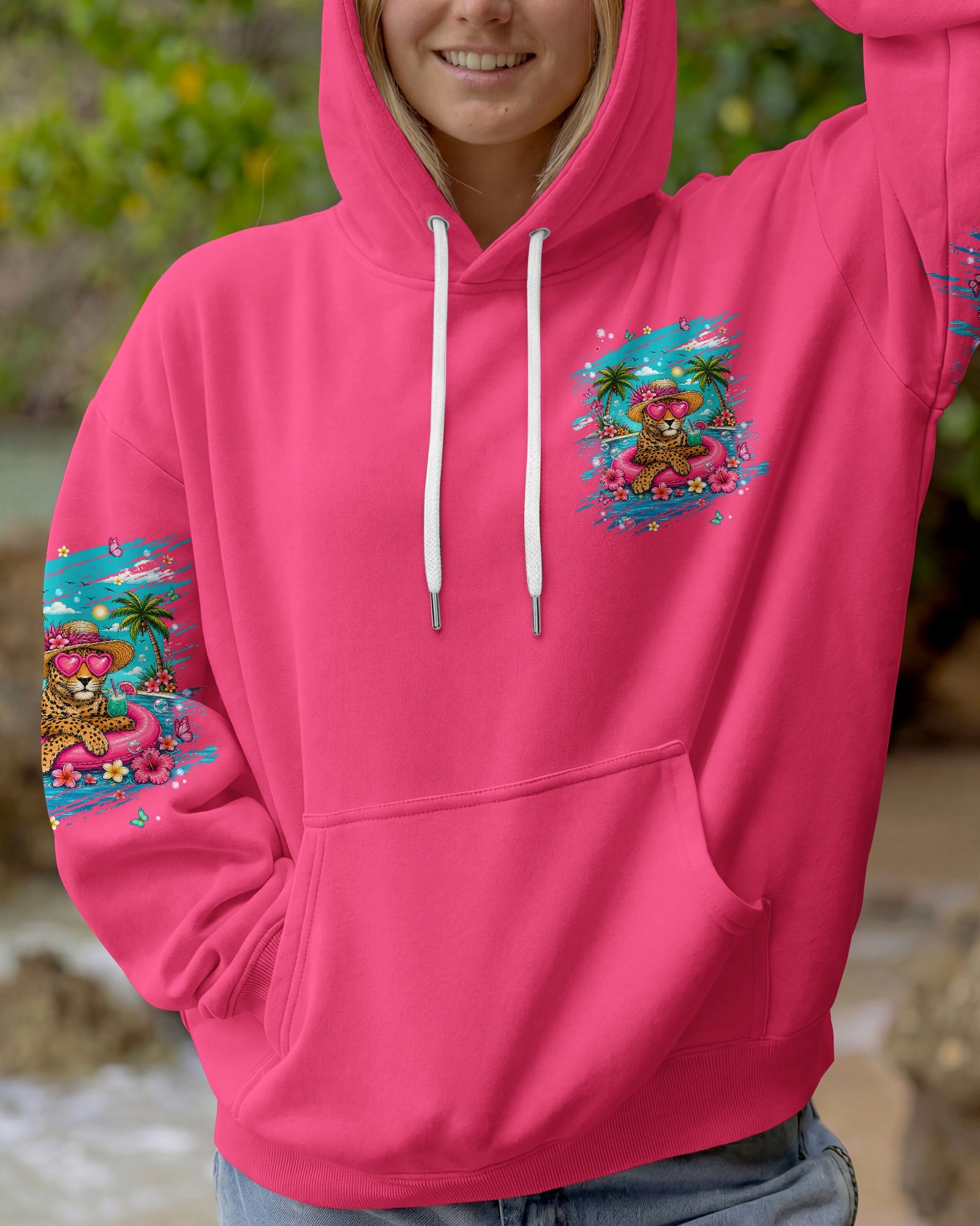 IT'S 5 O'CLOCK SOMEWHERE LEOPARD ALL OVER PRINT  - TLNT2605261