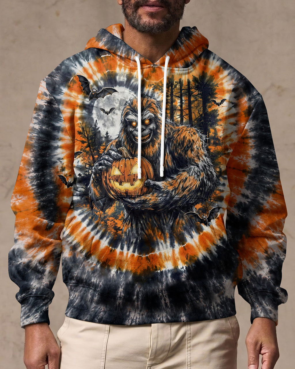 SCARY BIGFOOT HALLOWEEN ALL OVER PRINT - TLHG1707263