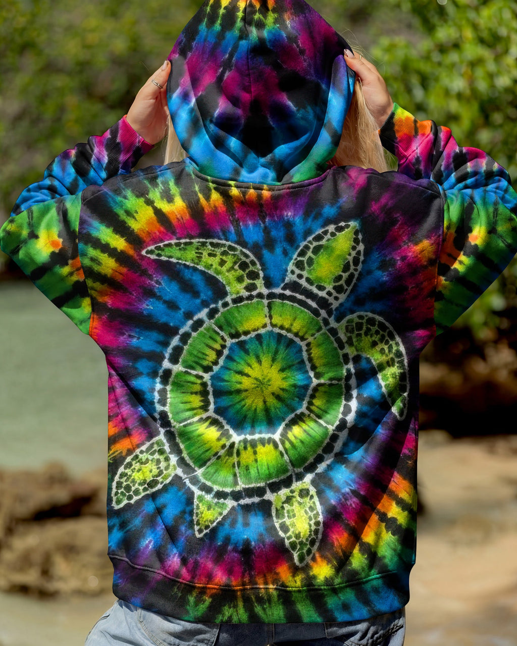 COLORFUL SEA TURTLE  ALL OVER PRINT - TLTW1205261