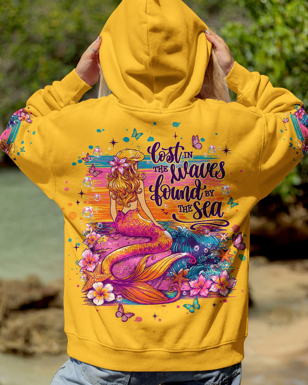 LOST IN THE WAVES MERMAID ALL OVER PRINT - TLNT2705264