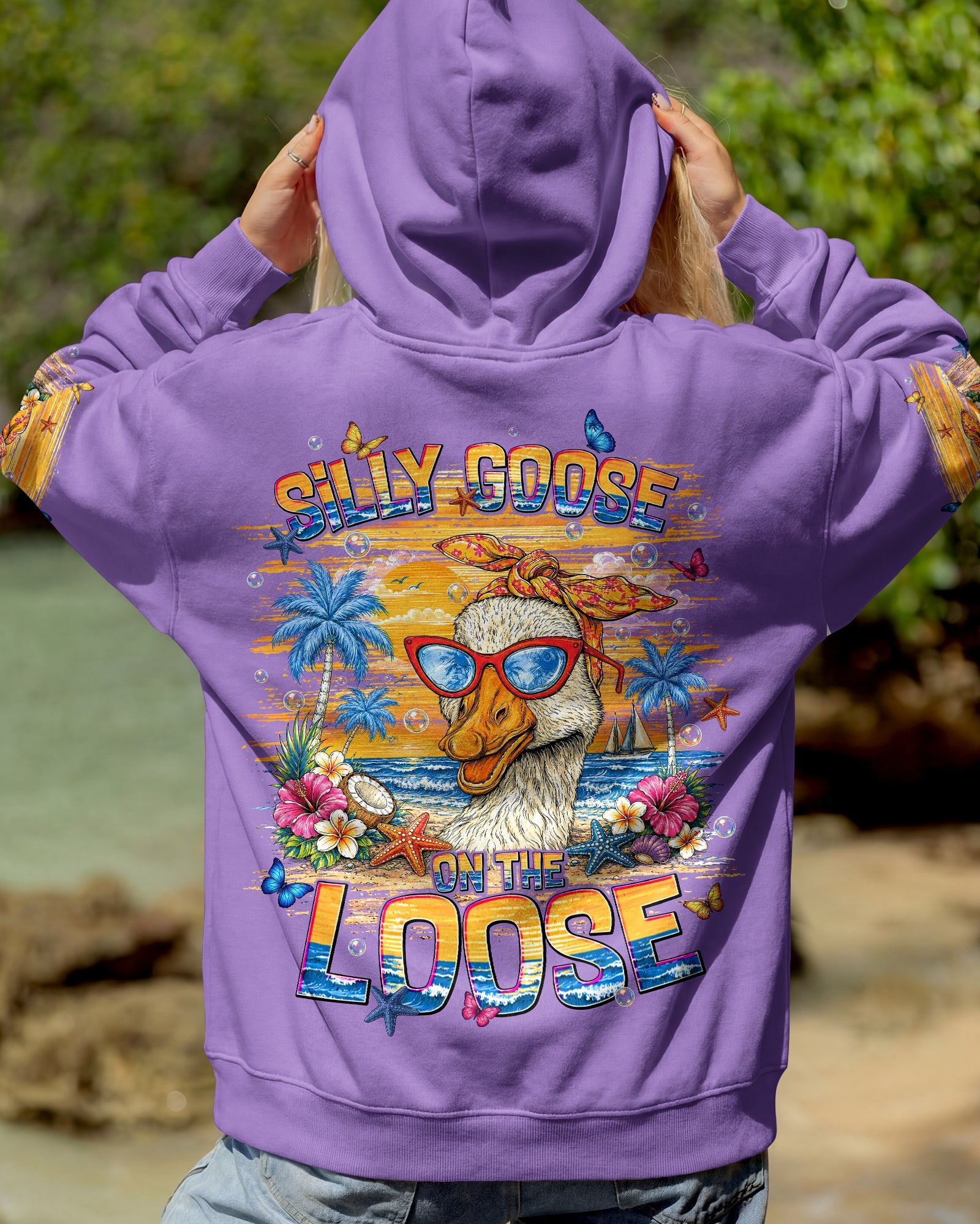 SILLY GOOSE ON THE LOOSE ALL OVER PRINT - TLNT0406262
