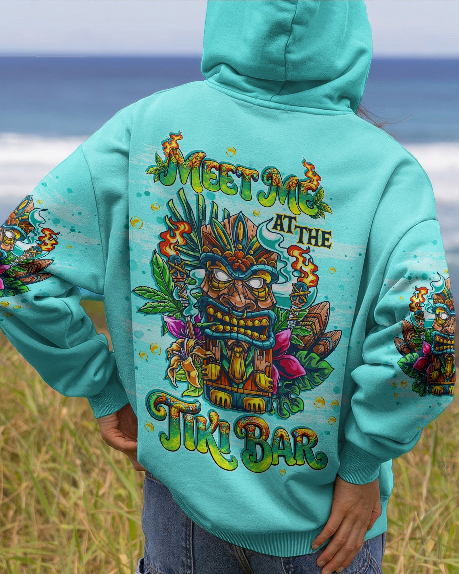 MEET ME AT THE TIKI BAR ALL OVER PRINT - TLNT0804261