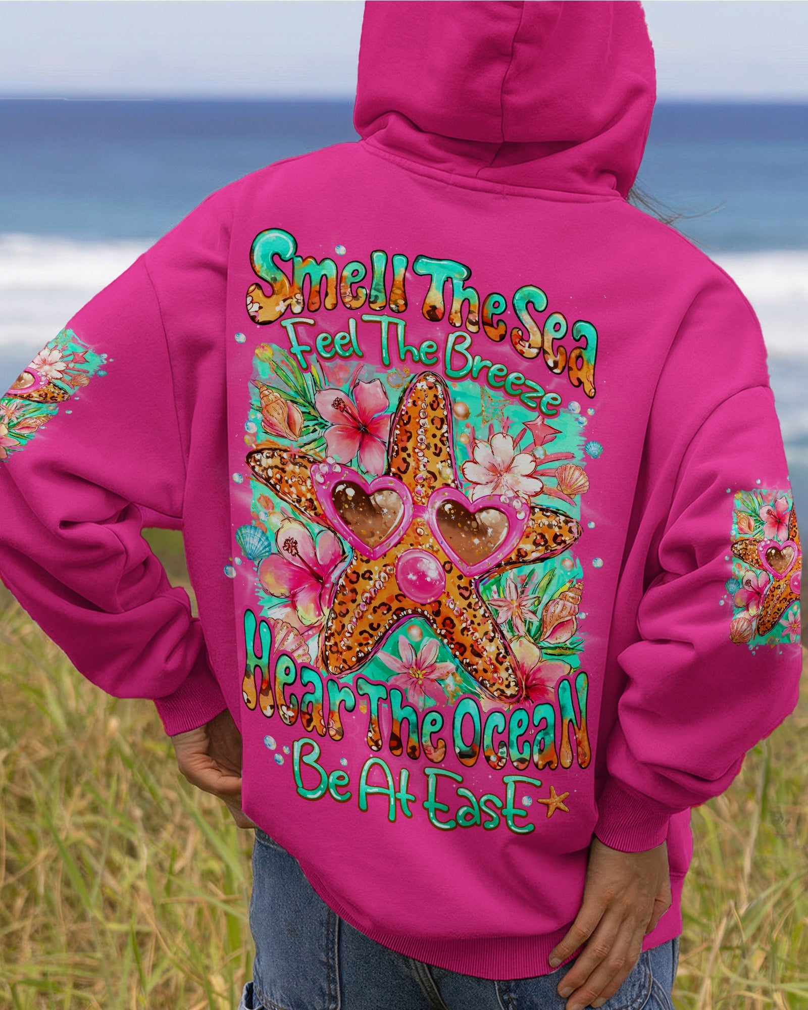 SMELL THE SEA STARFISH ALL OVER PRINT - TYQY0807262
