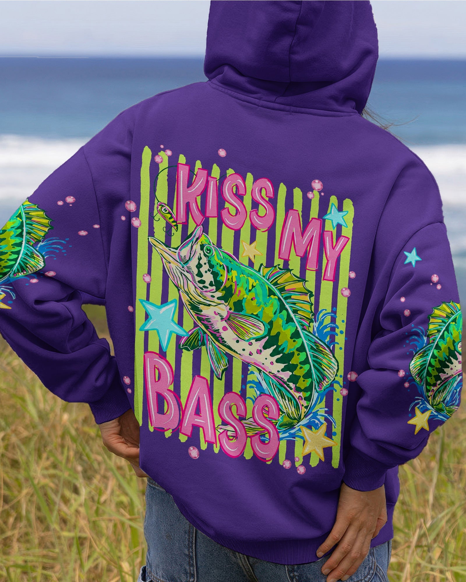 KISS MY BASS FISHING ALL OVER PRINT - TLNT2905262