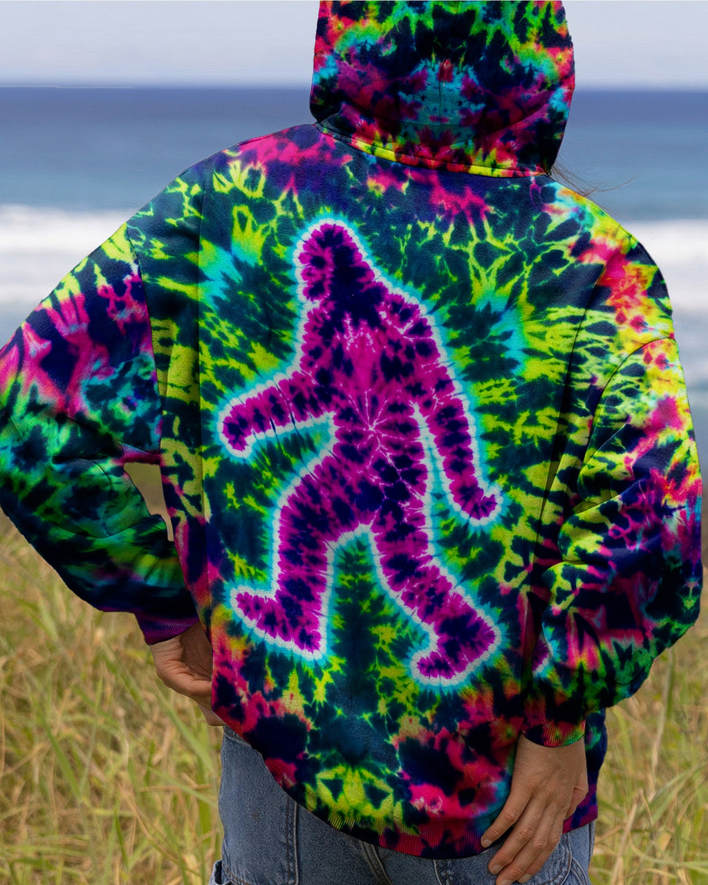 COLORFUL PSYCHEDELIC NEON BIGFOOT ADVENTURE – RITD10906261