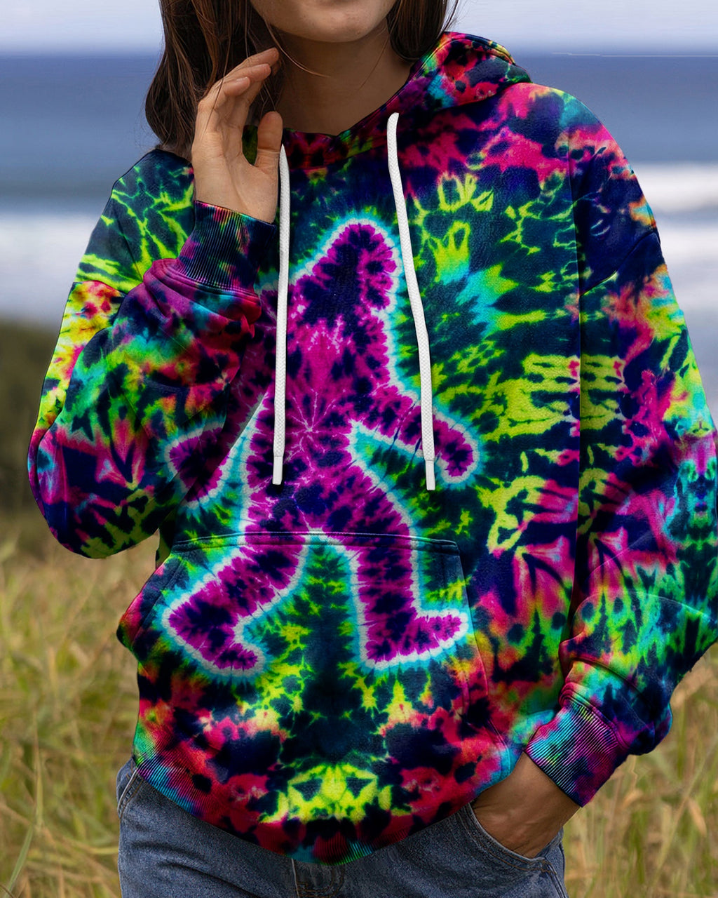 COLORFUL PSYCHEDELIC NEON BIGFOOT ADVENTURE – RITD10906261