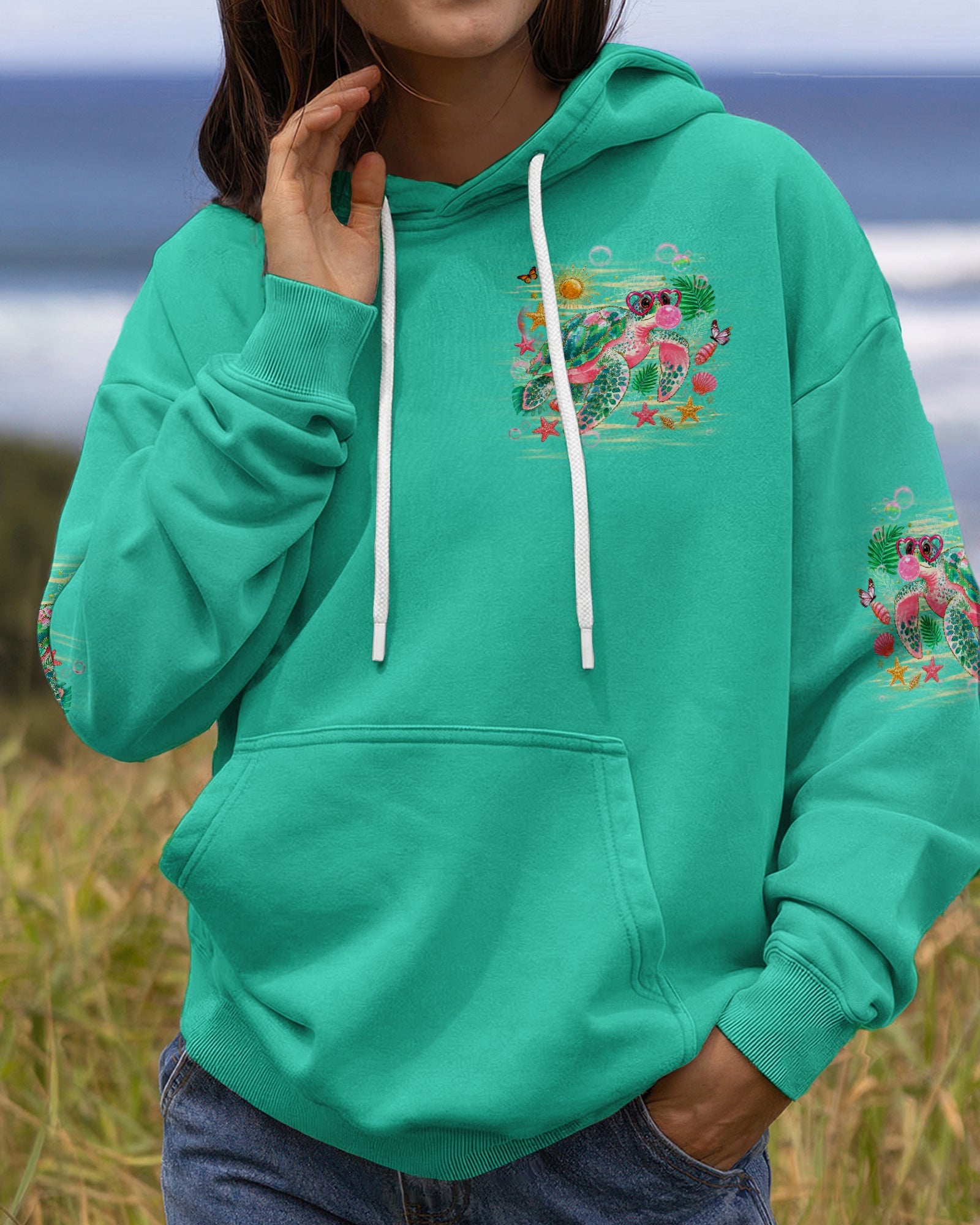 TURTLE KISSES STARFISH WISHES  ALL OVER PRINT - TLHG1007262