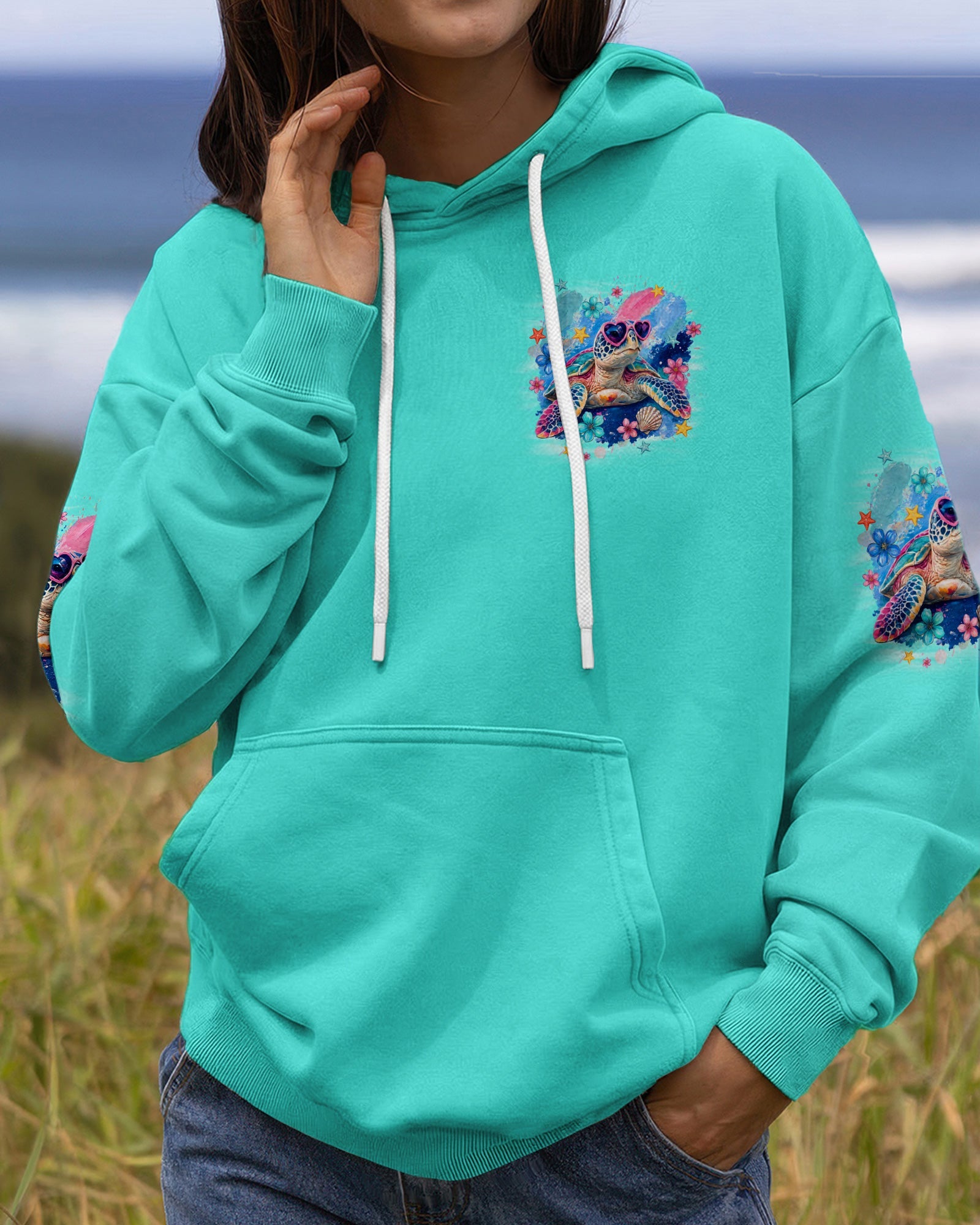 SMELL THE SEA TURTLE ALL OVER PRINT - TYQY1806262