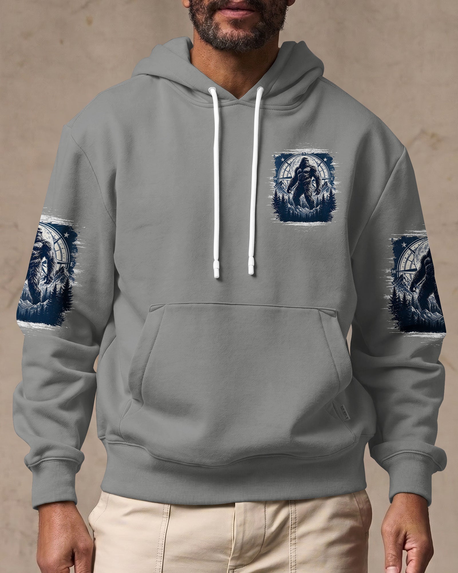 NOT ALL WHO WANDER ARE LOST BIGFOOT ALL OVER PRINT - TYPQ0907261