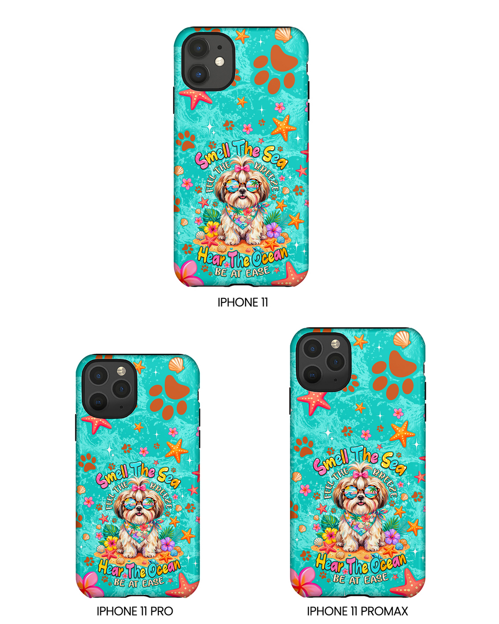 SMELL THE SEA SHIH TZU DOG PHONE CASE - TYPQ0106262