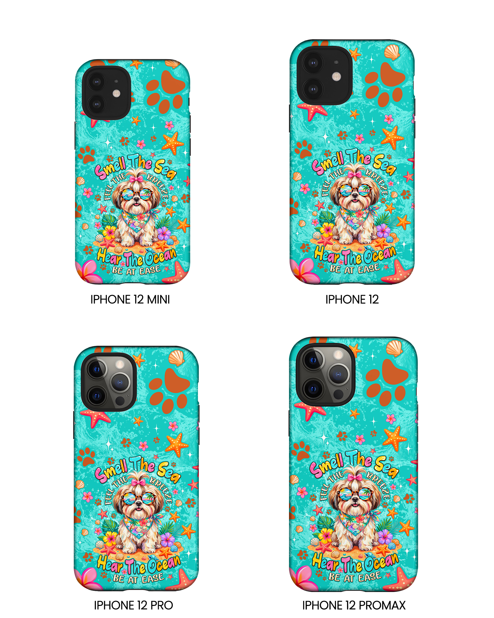 SMELL THE SEA SHIH TZU DOG PHONE CASE - TYPQ0106262