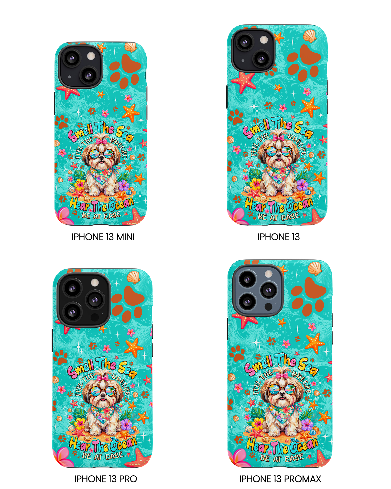 SMELL THE SEA SHIH TZU DOG PHONE CASE - TYPQ0106262