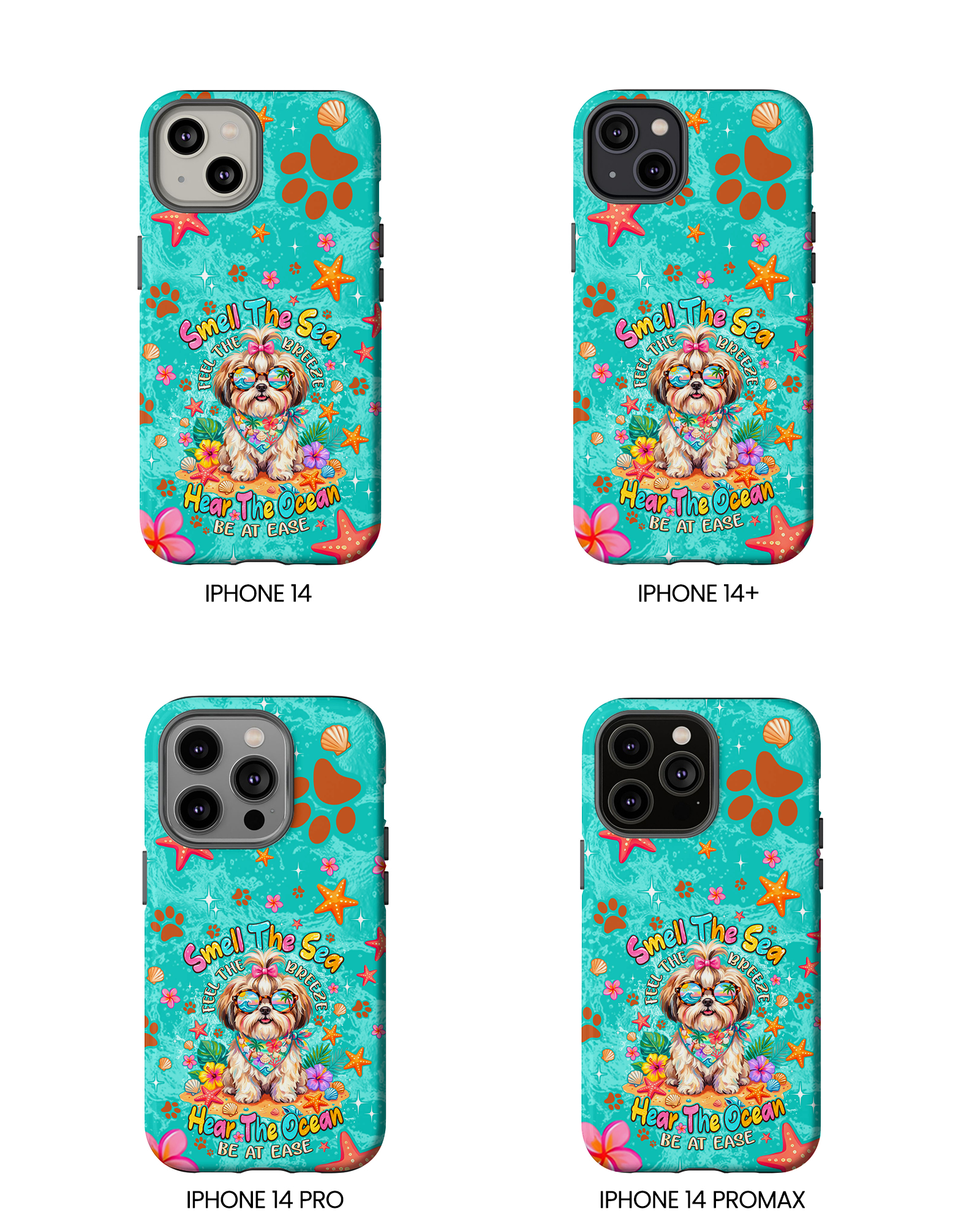 SMELL THE SEA SHIH TZU DOG PHONE CASE - TYPQ0106262