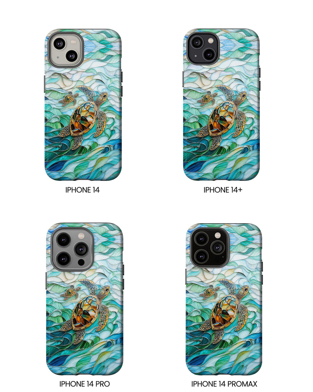 SEA TURTLE WAVES PHONE CASE  - TLTW0605261