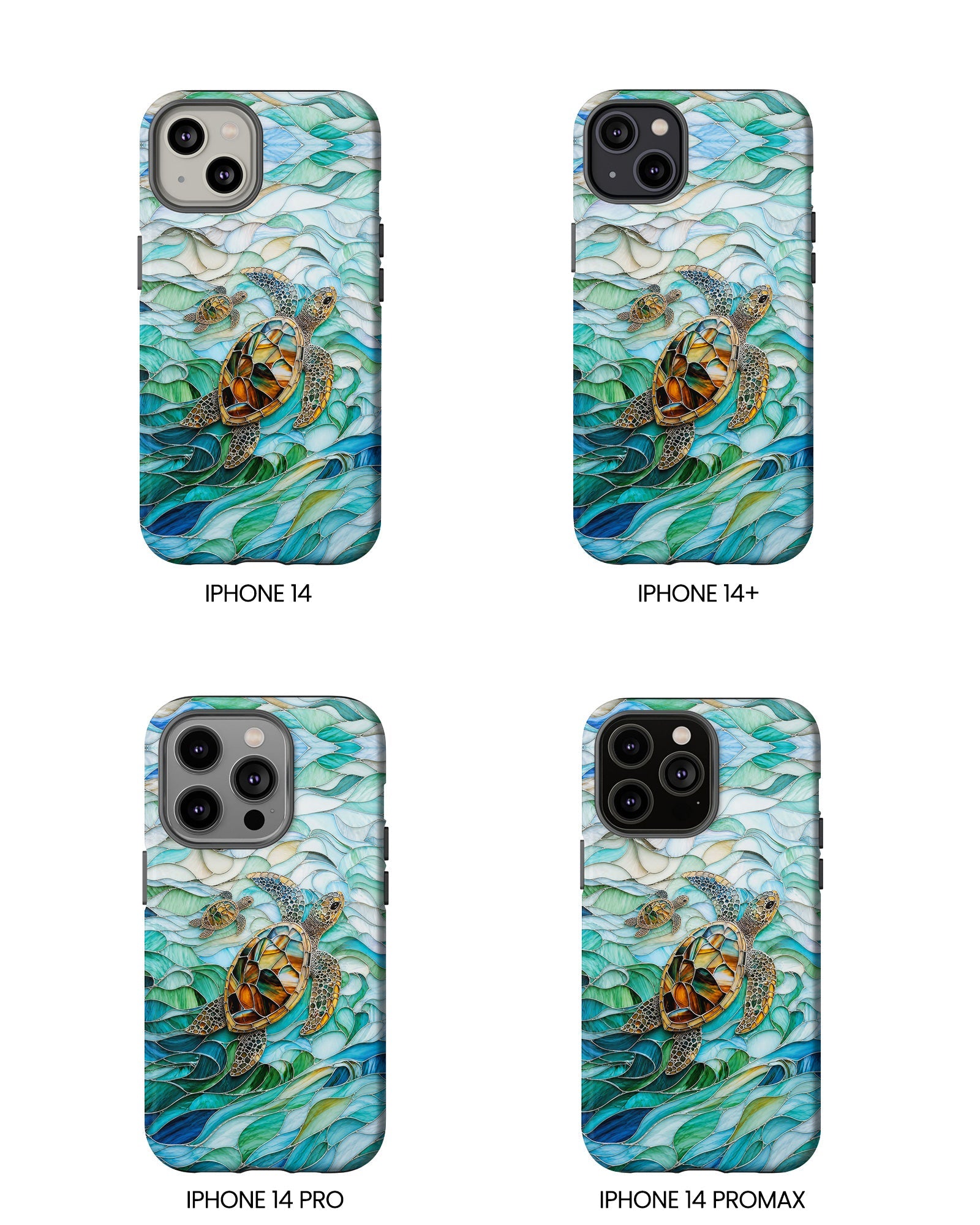 SEA TURTLE WAVES PHONE CASE  - TLTW0605261
