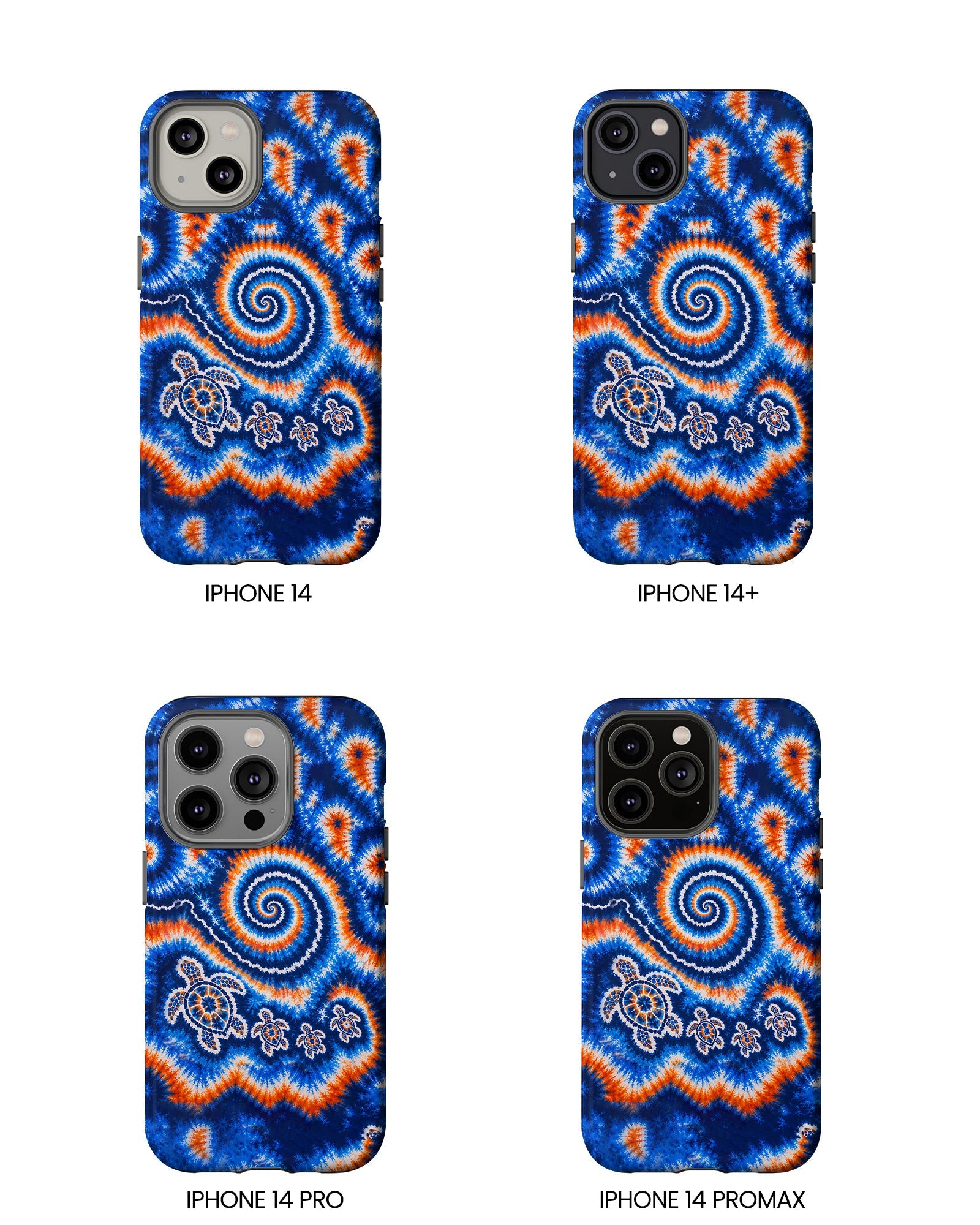 TURTLES WAVES SWIRL PHONE CASE   - TLHN0805264