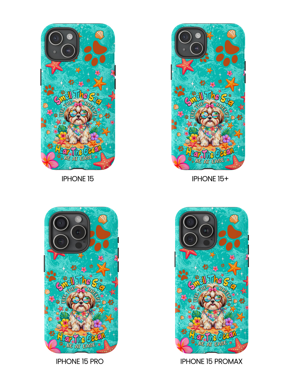 SMELL THE SEA SHIH TZU DOG PHONE CASE - TYPQ0106262