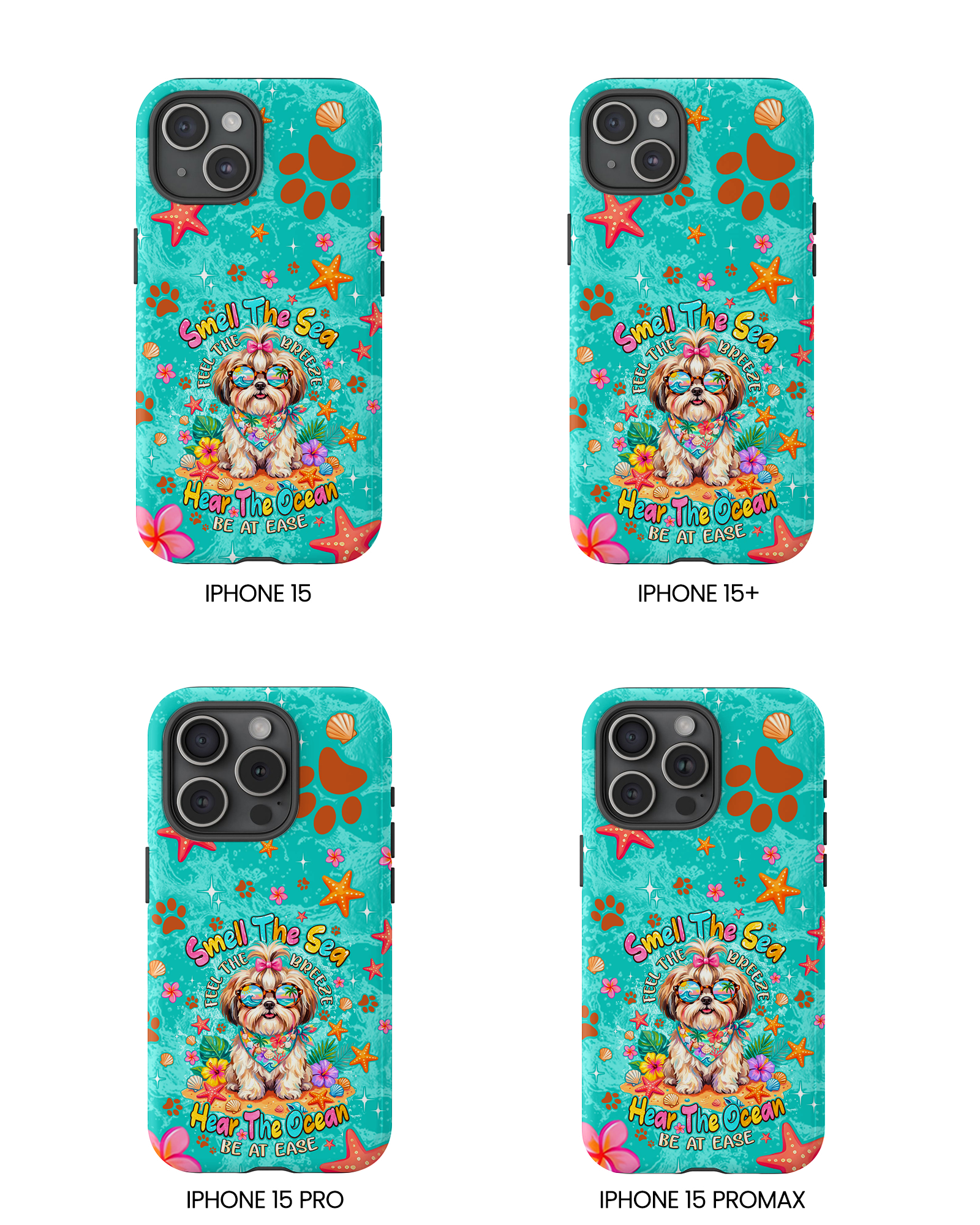 SMELL THE SEA SHIH TZU DOG PHONE CASE - TYPQ0106262