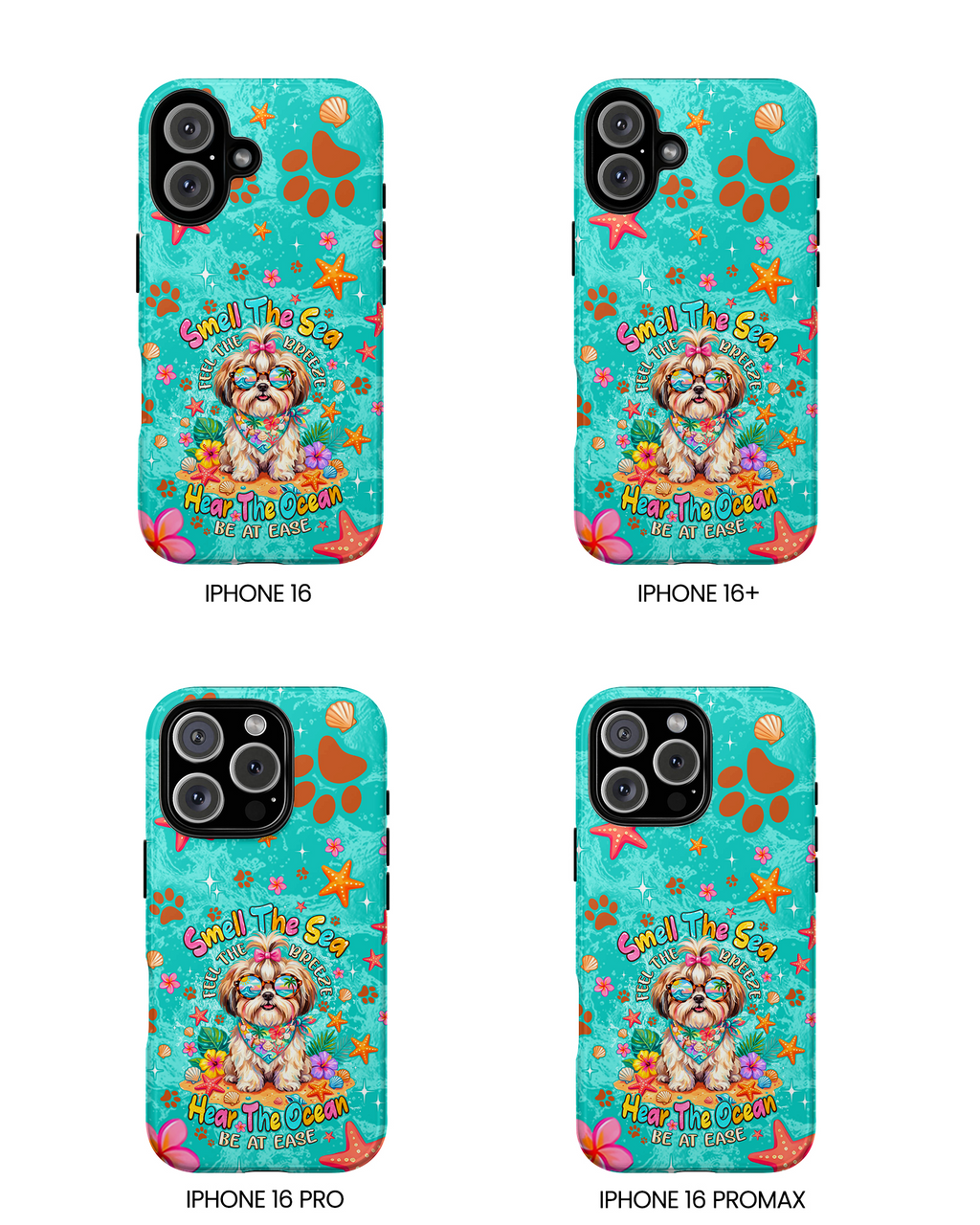 SMELL THE SEA SHIH TZU DOG PHONE CASE - TYPQ0106262