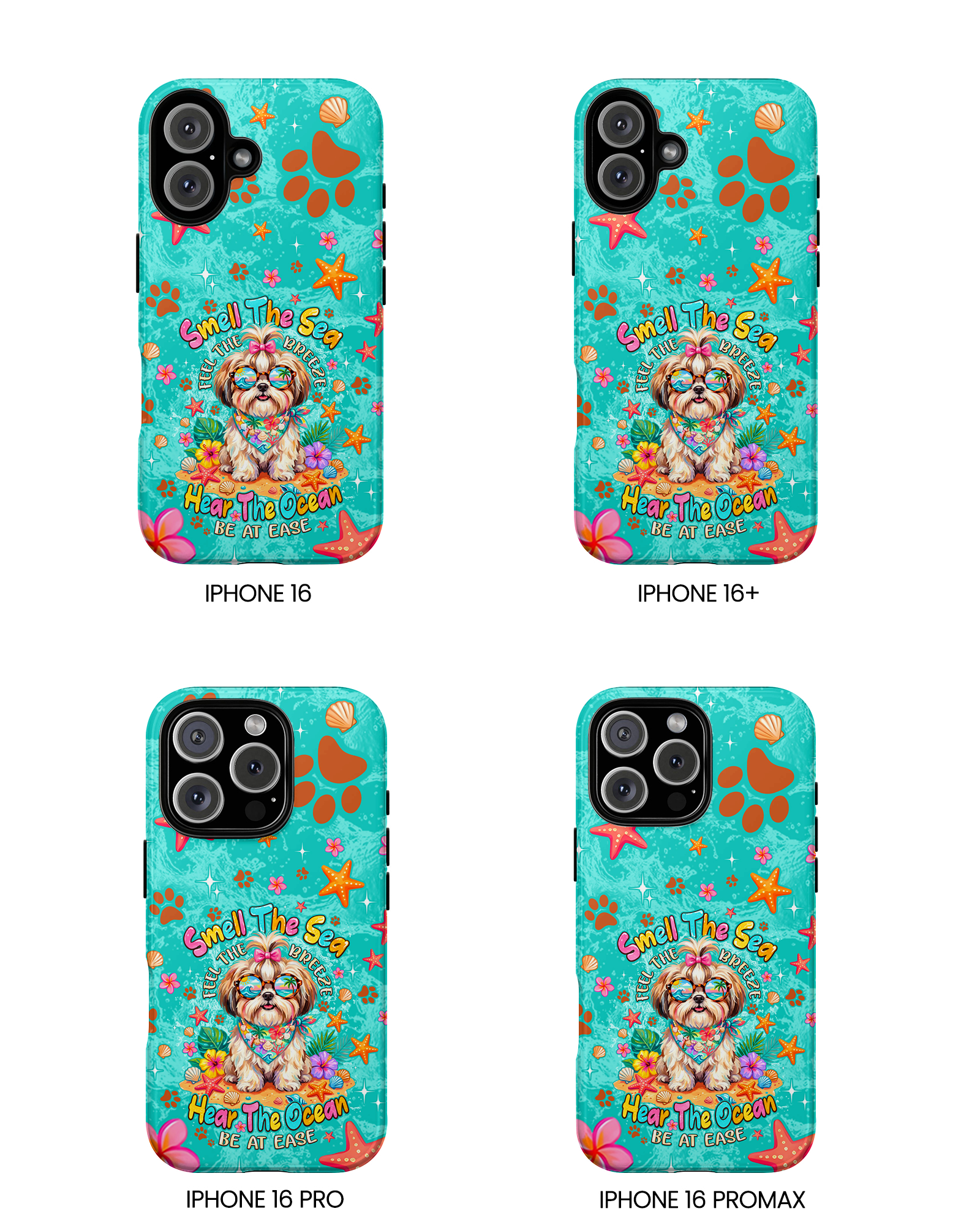 SMELL THE SEA SHIH TZU DOG PHONE CASE - TYPQ0106262