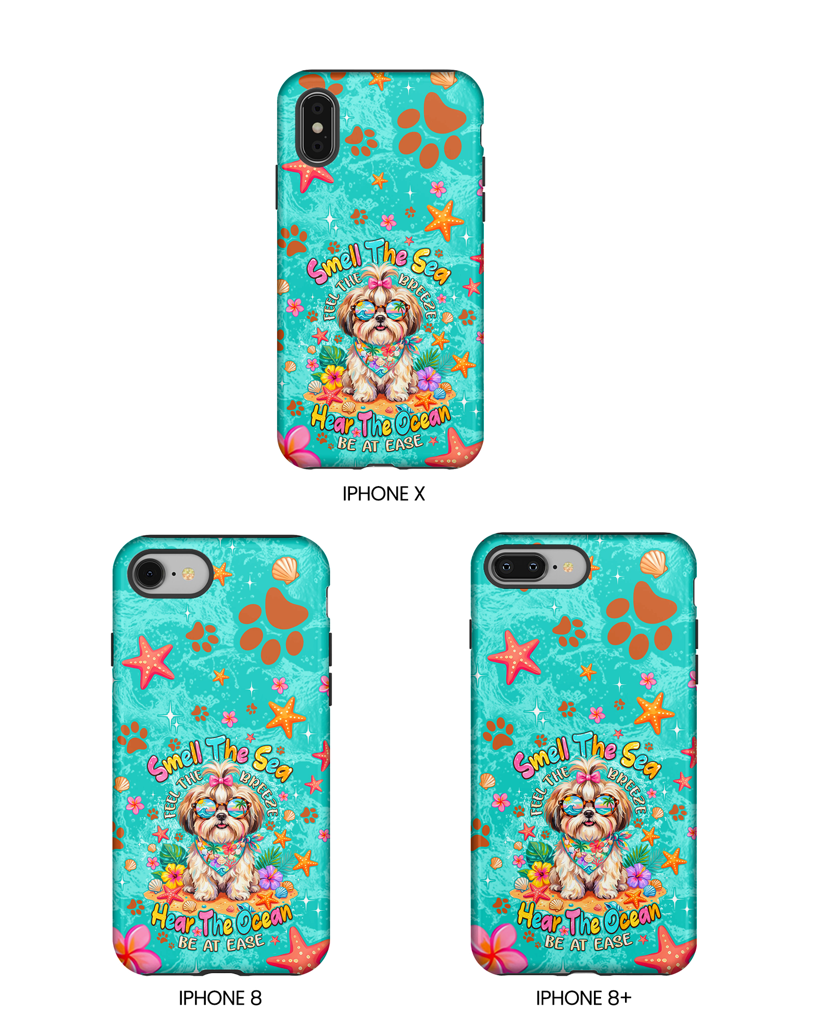 SMELL THE SEA SHIH TZU DOG PHONE CASE - TYPQ0106262