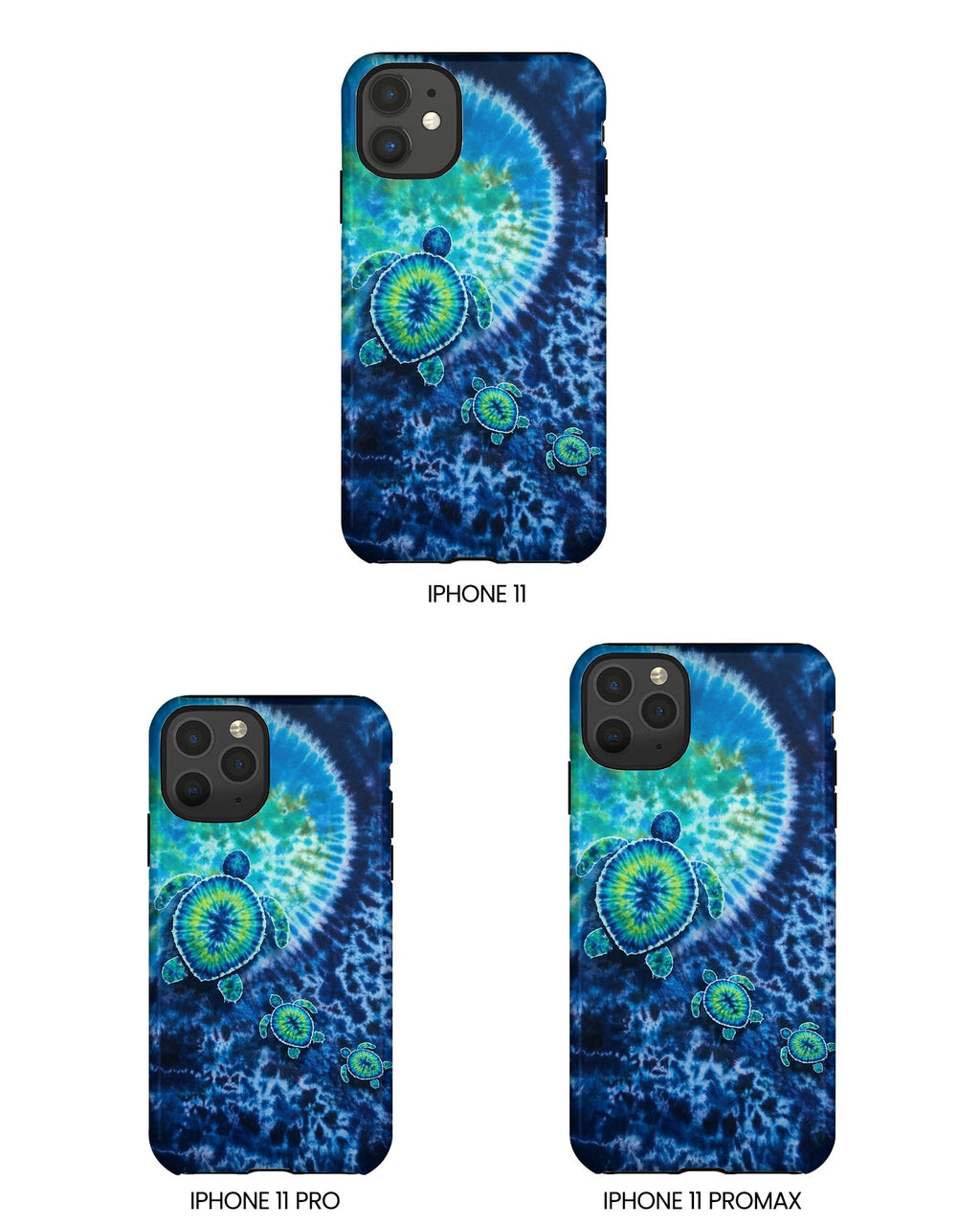 SEA TURTLE BLUE OCEAN SWIRL PHONE CASE  - TLNO1304265