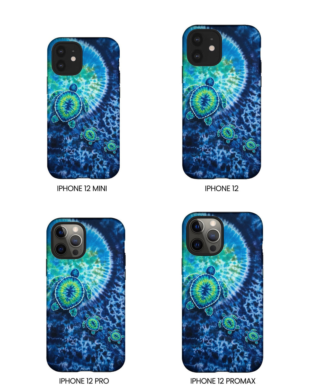 SEA TURTLE BLUE OCEAN SWIRL PHONE CASE  - TLNO1304265
