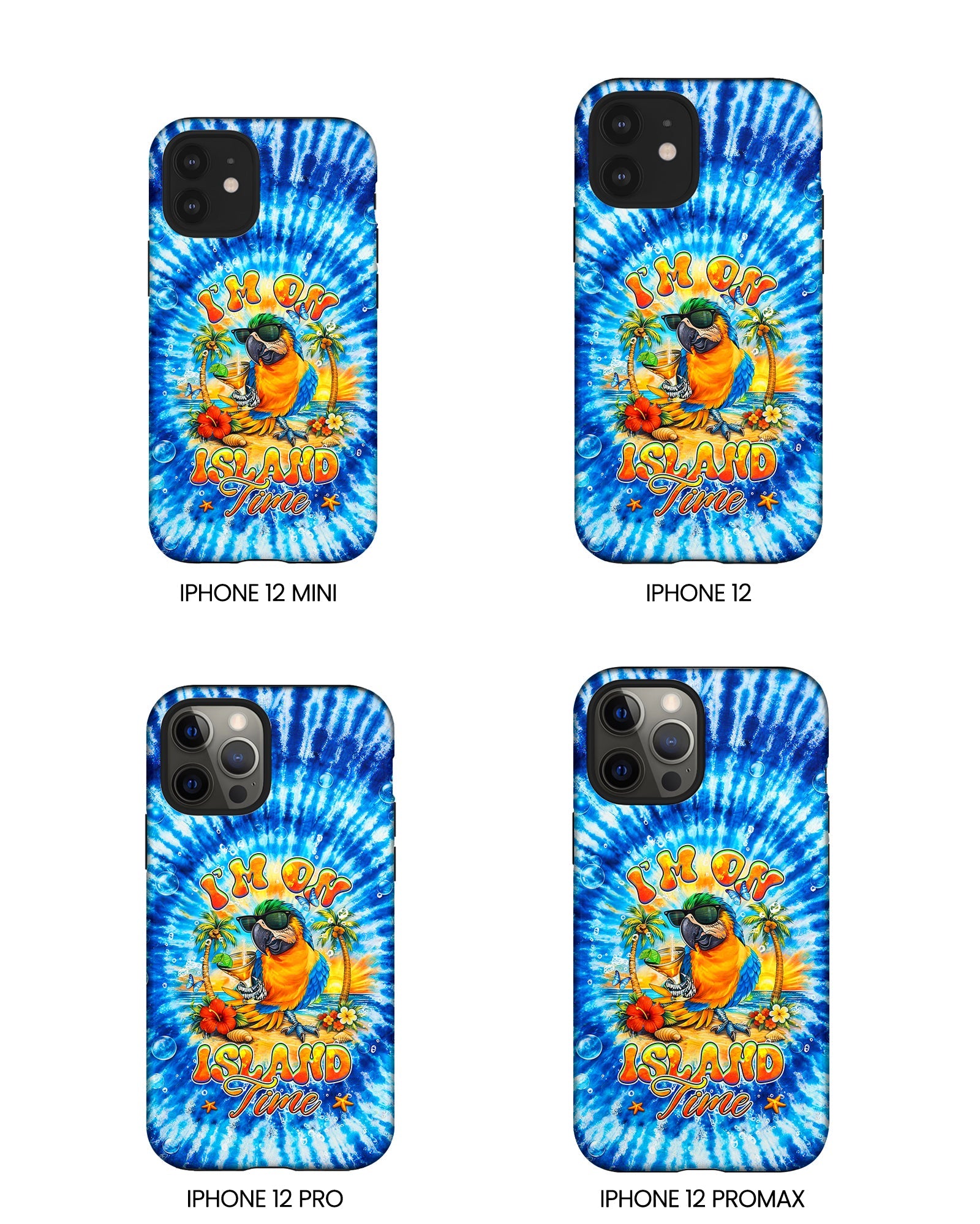I'M ON ISLAND TIME PARROT  PHONE CASE  - TLHG1604261