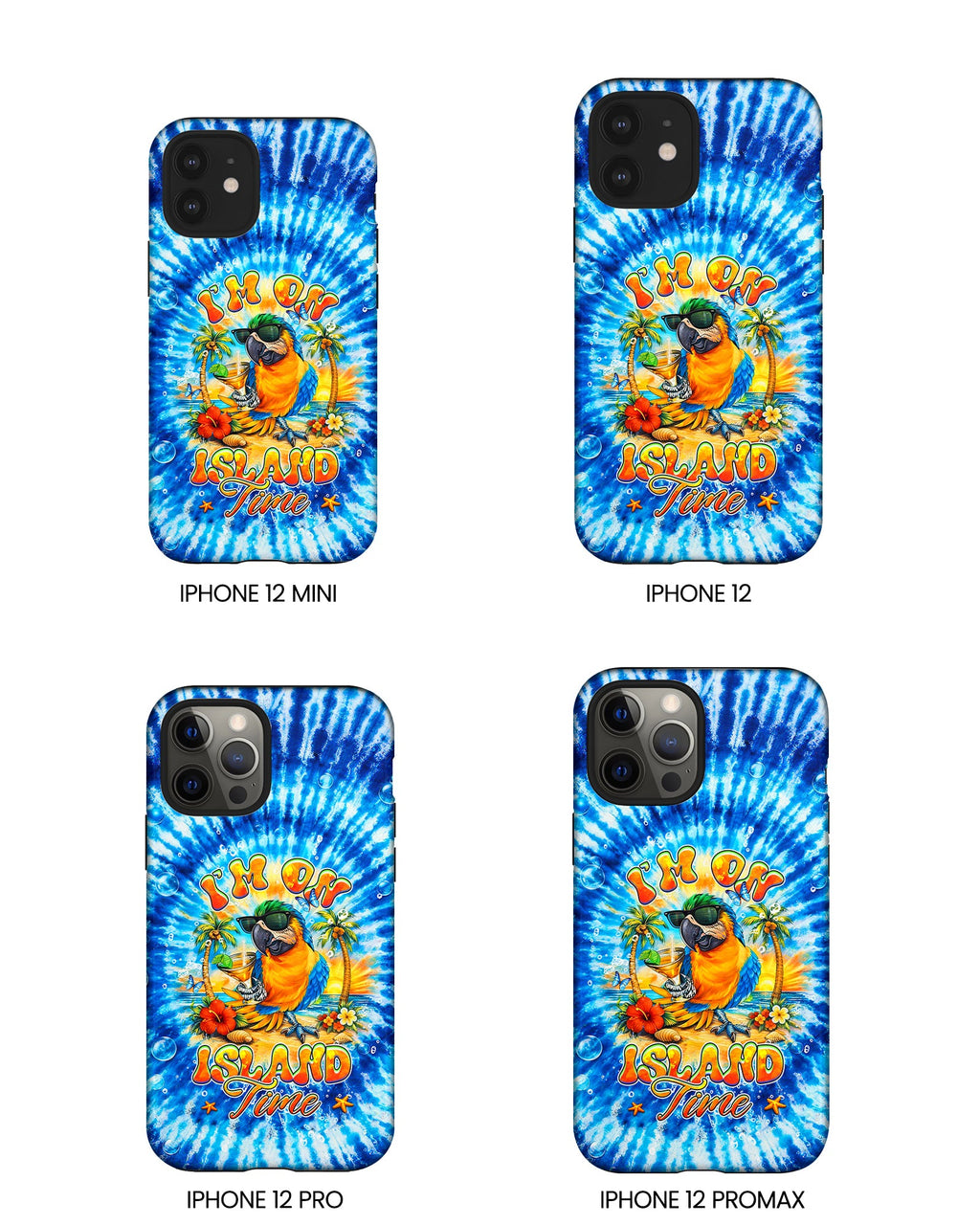 I'M ON ISLAND TIME PARROT  PHONE CASE  - TLHG1604261