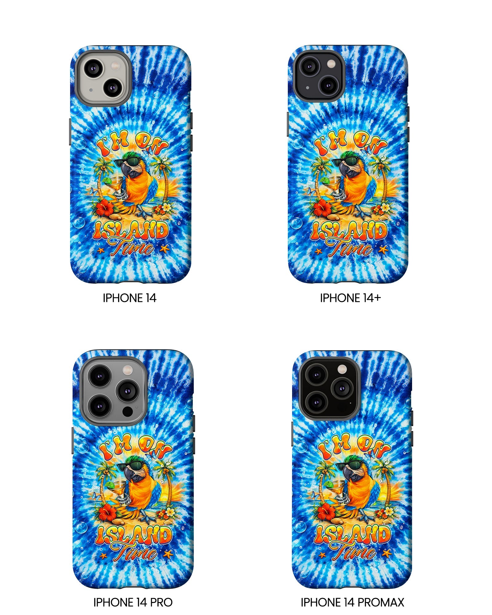 I'M ON ISLAND TIME PARROT  PHONE CASE  - TLHG1604261