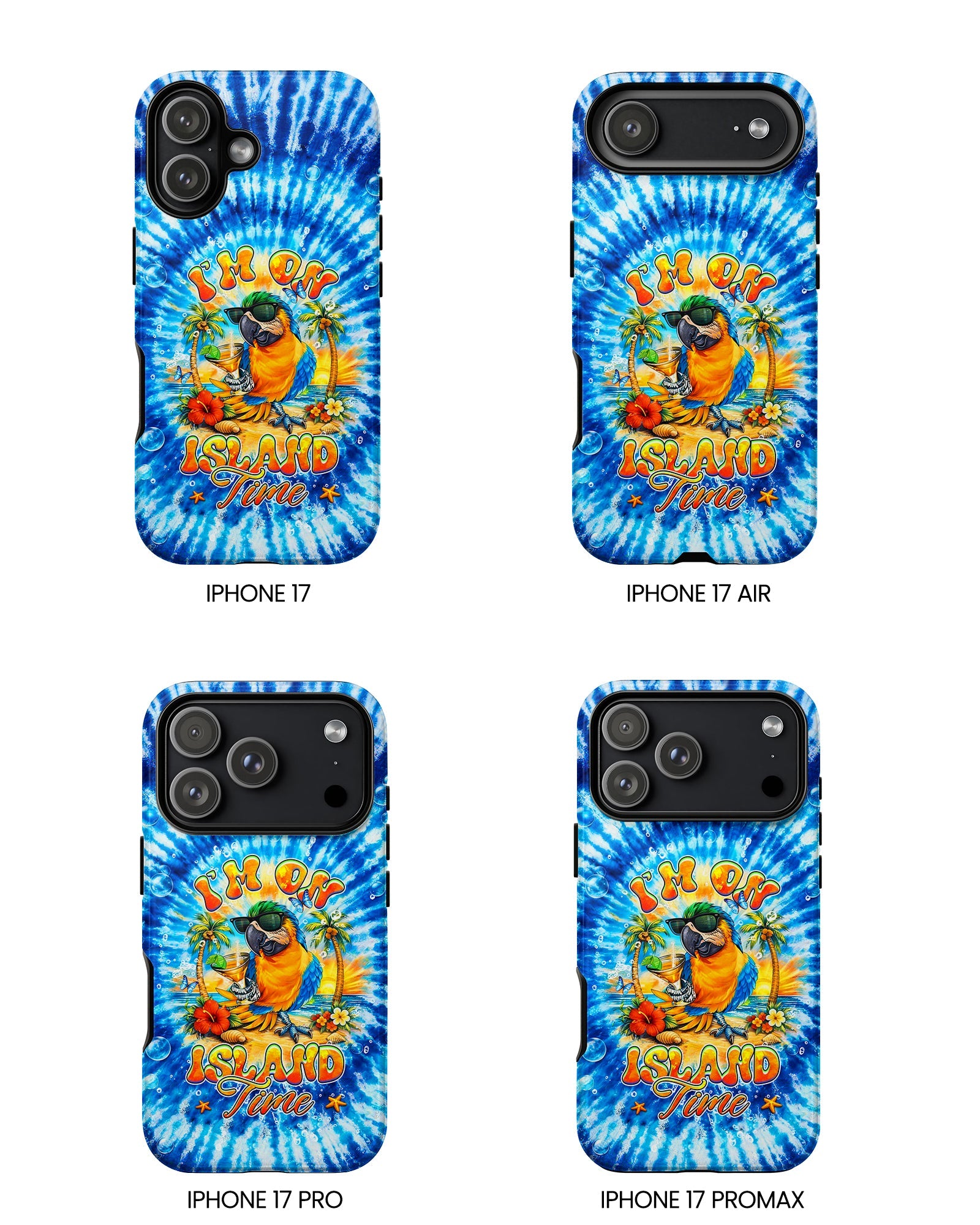I'M ON ISLAND TIME PARROT  PHONE CASE  - TLHG1604261