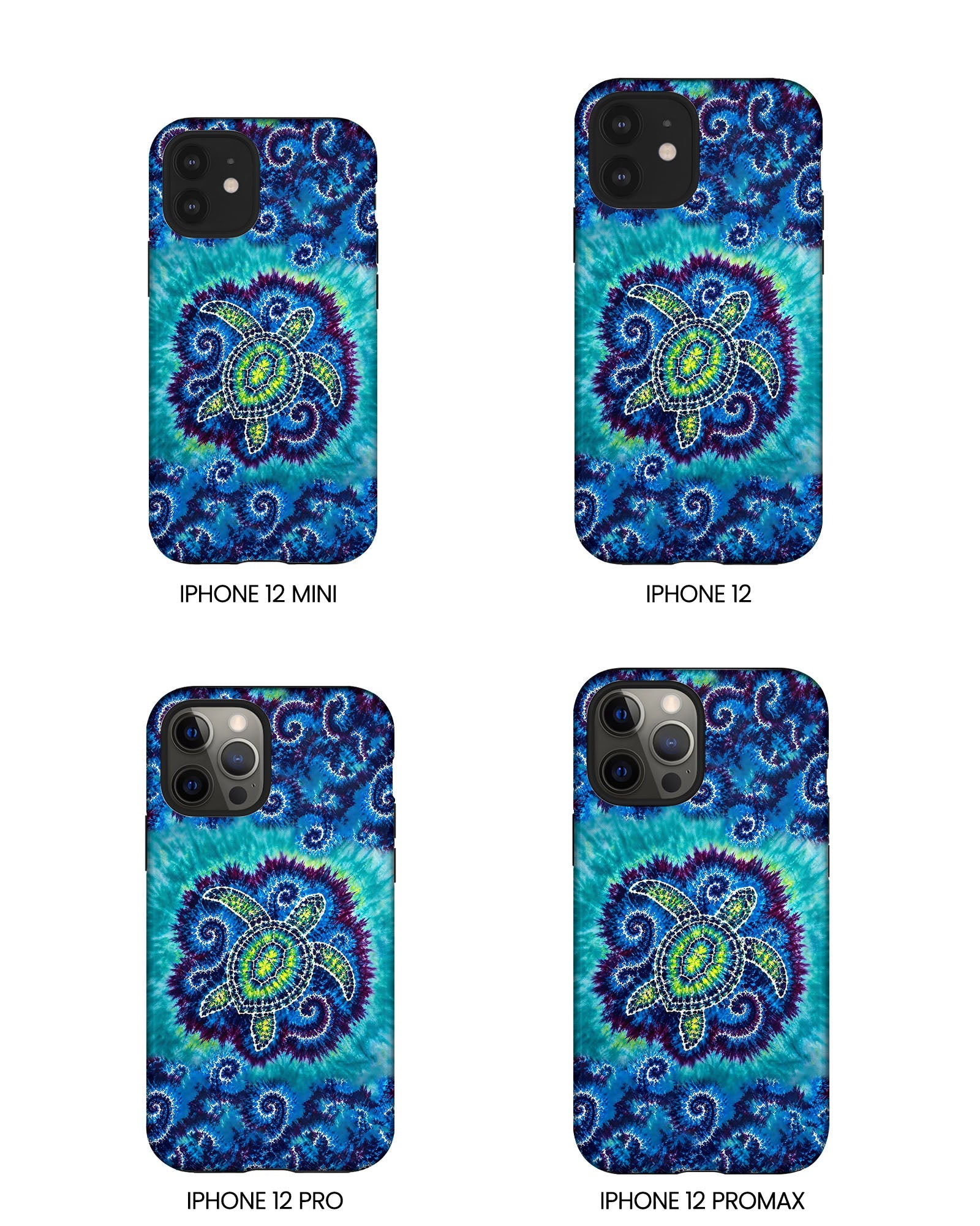 SEA TURTLE WAVES SWIRL PHONE CASE - TLHG1206264