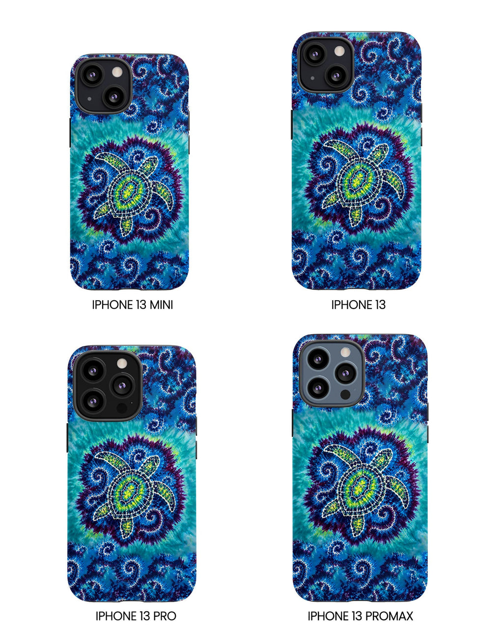 SEA TURTLE WAVES SWIRL PHONE CASE - TLHG1206264