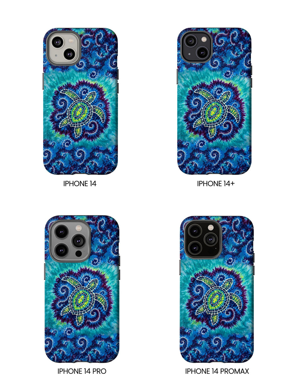 SEA TURTLE WAVES SWIRL PHONE CASE - TLHG1206264