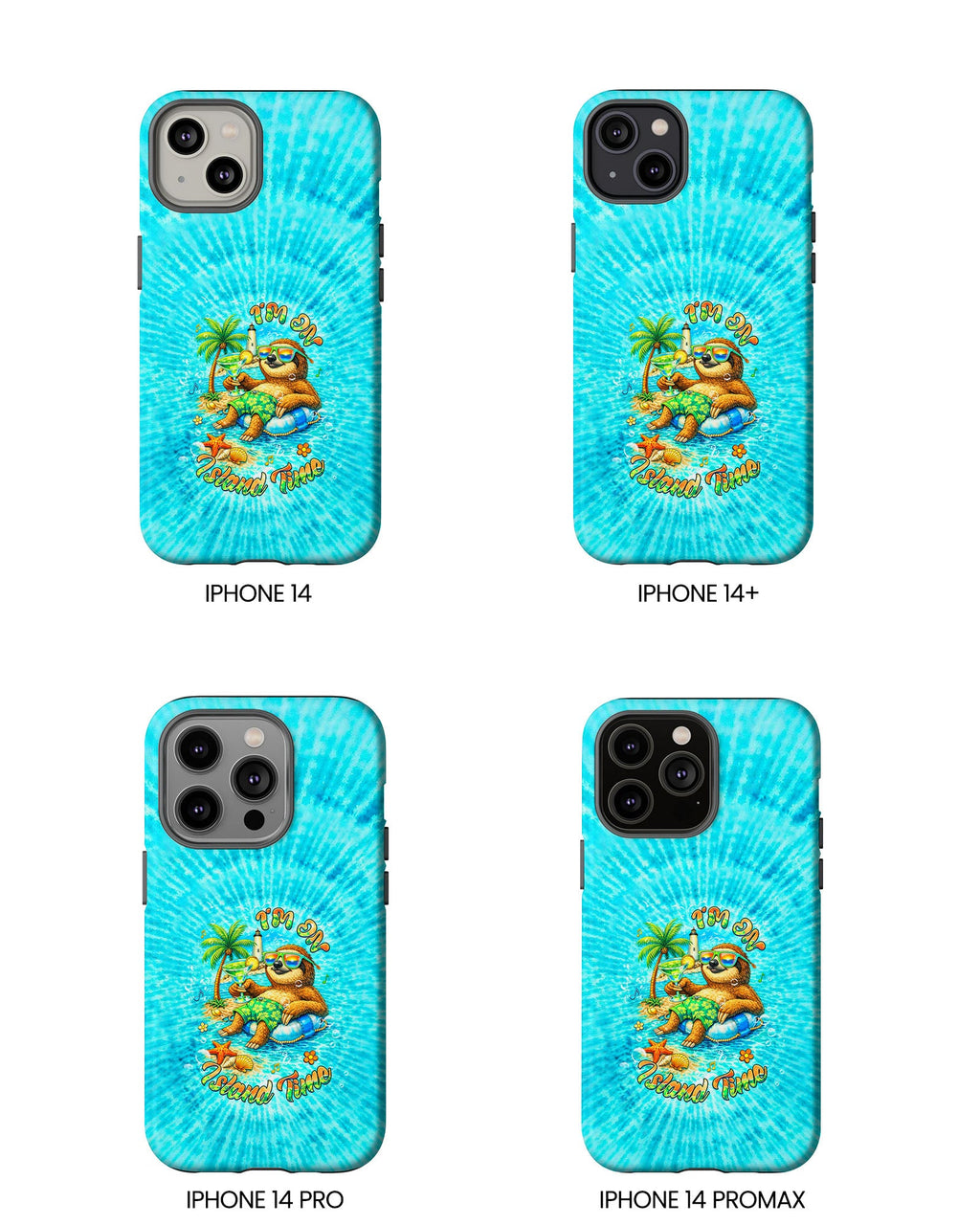 I'M ON ISLAND TIME SLOTH   PHONE CASE  - TLHG1205264
