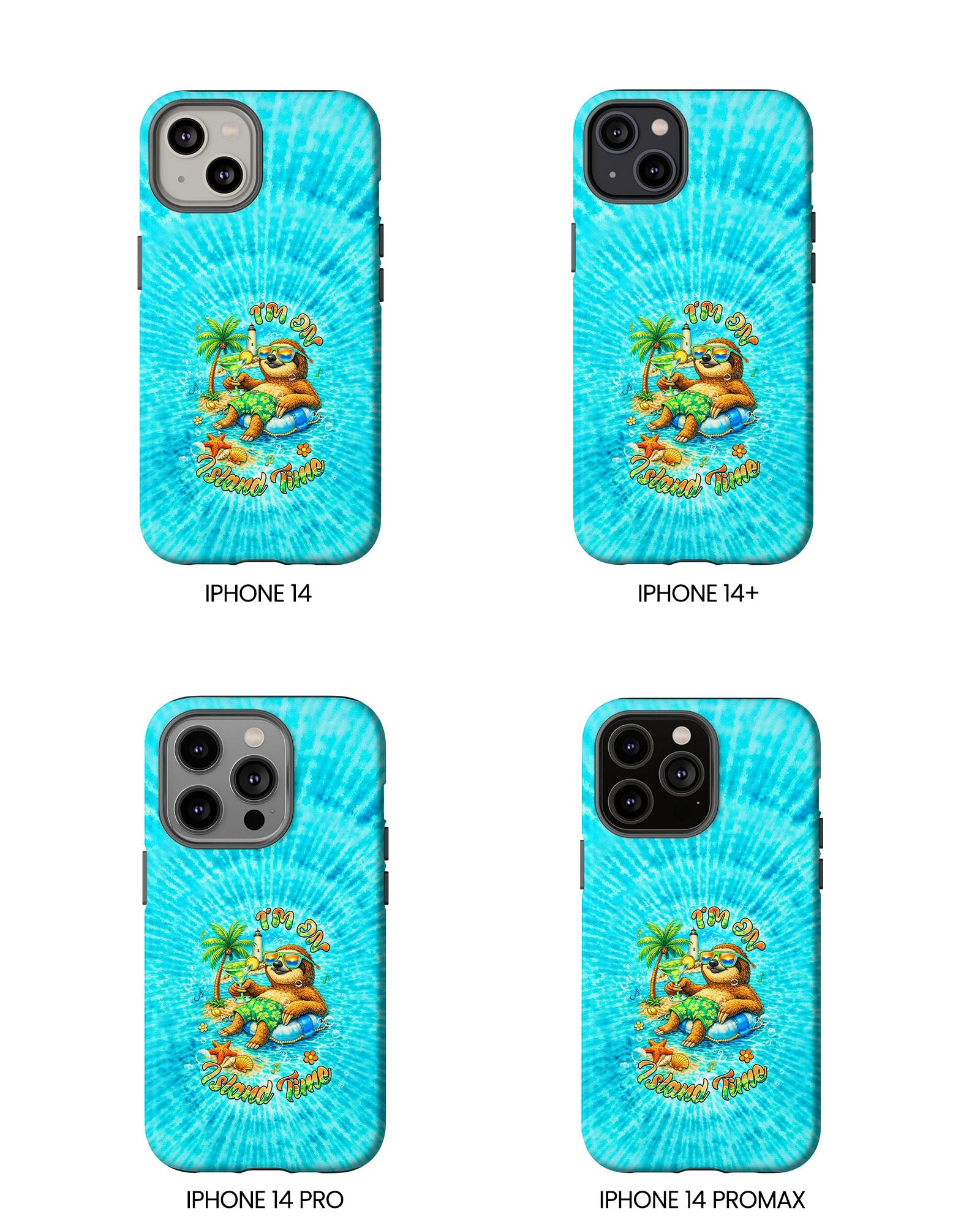 I'M ON ISLAND TIME SLOTH   PHONE CASE  - TLHG1205264