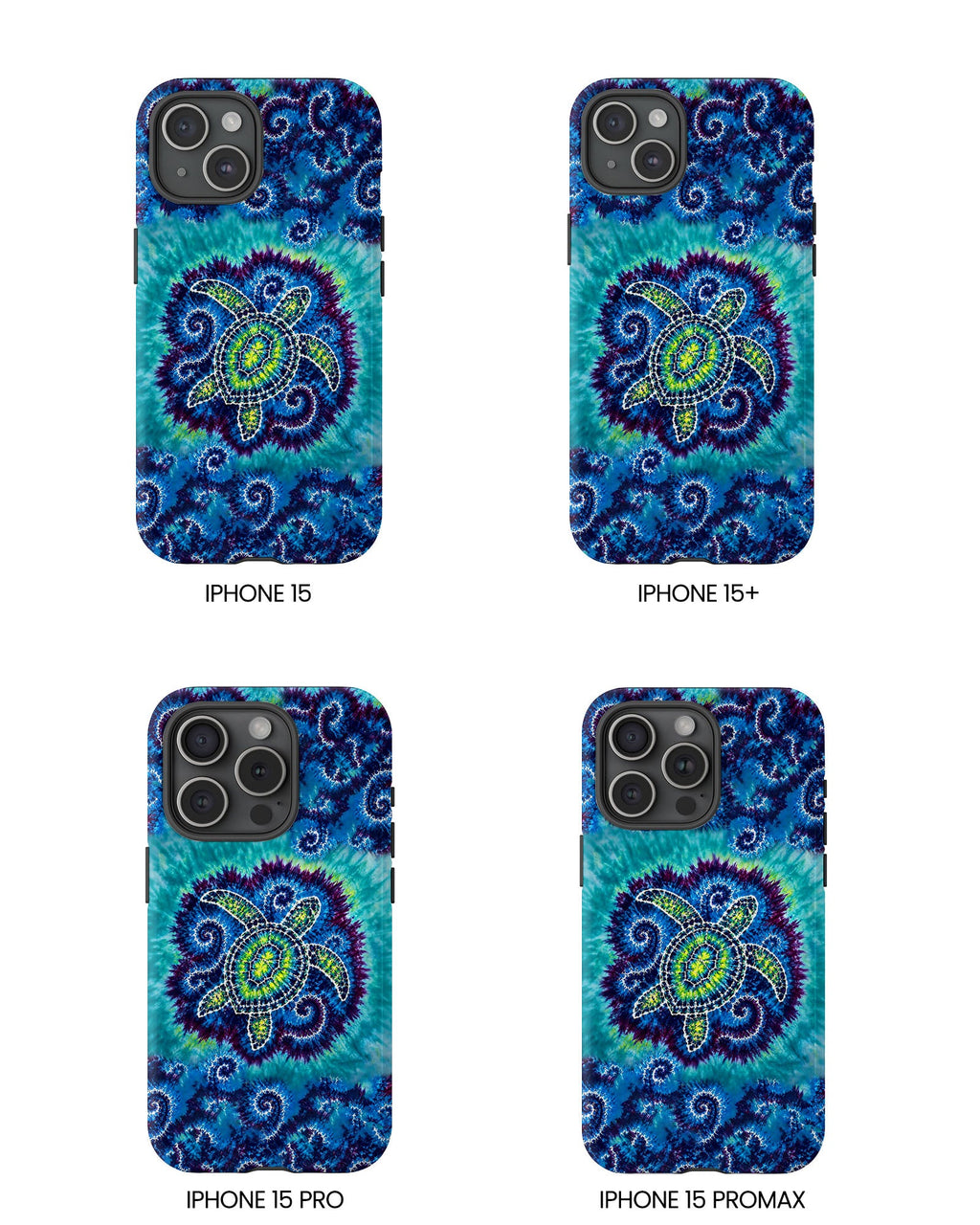 SEA TURTLE WAVES SWIRL PHONE CASE - TLHG1206264