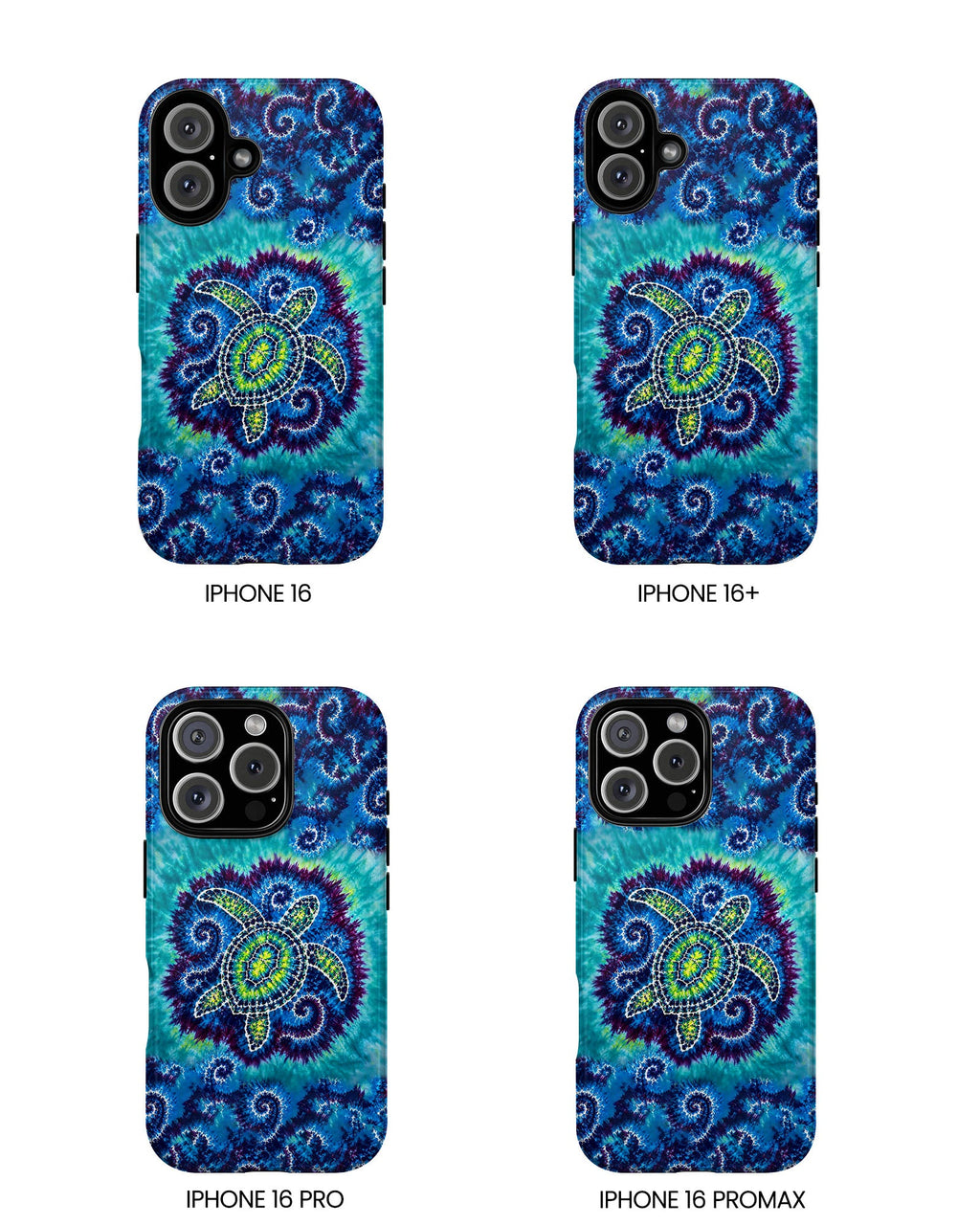 SEA TURTLE WAVES SWIRL PHONE CASE - TLHG1206264