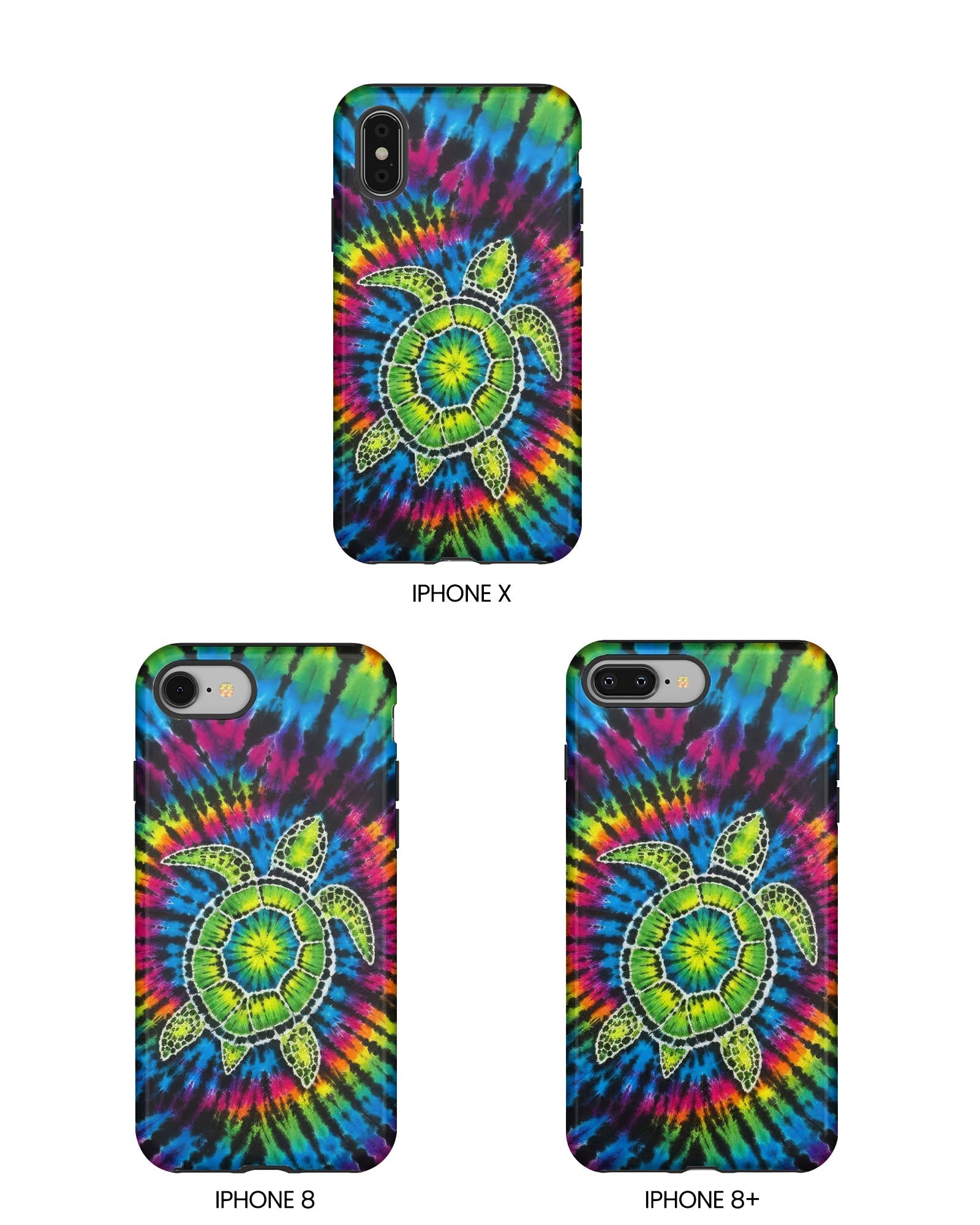COLORFUL SEA TURTLE PHONE CASE  - TLTW2505262
