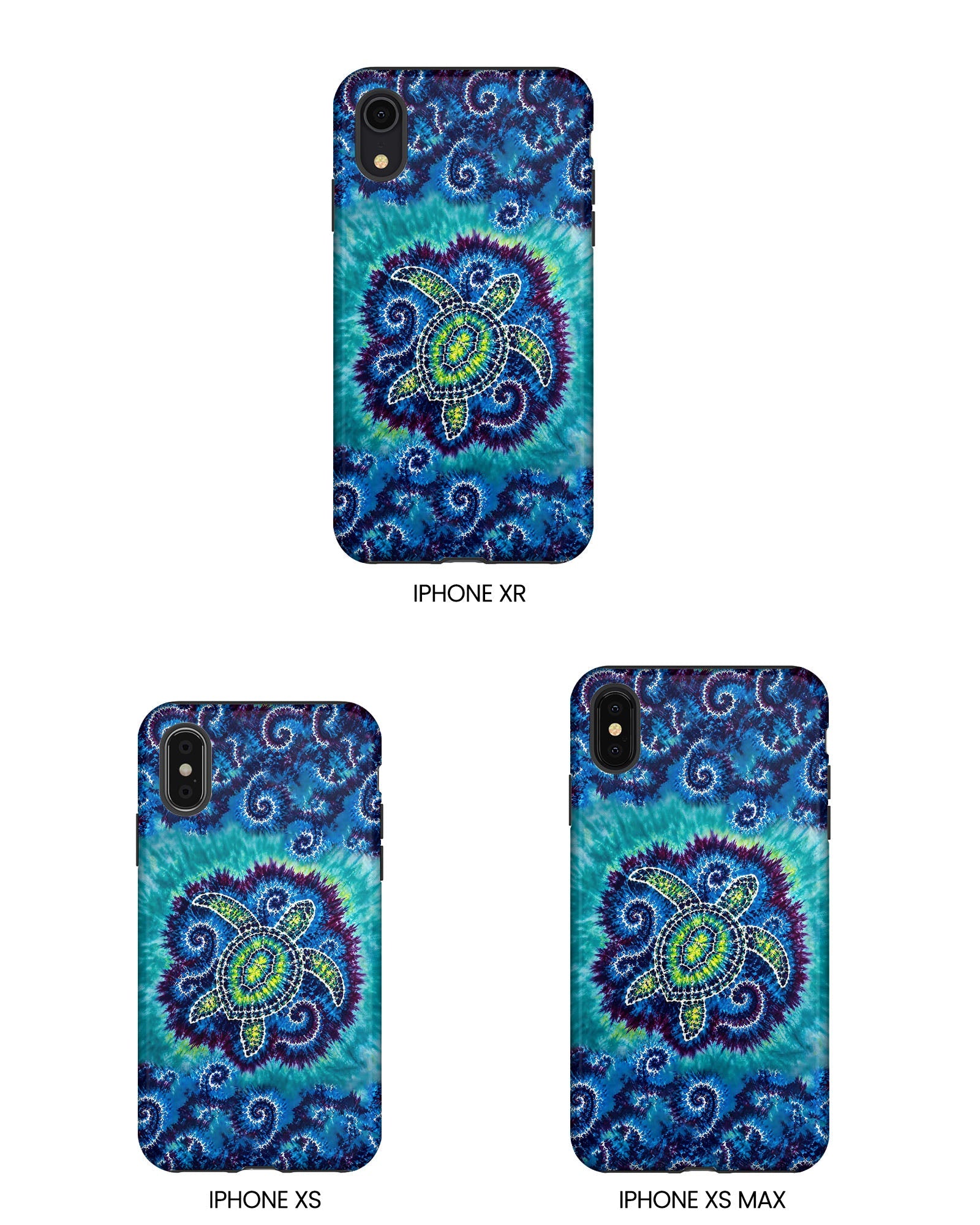 SEA TURTLE WAVES SWIRL PHONE CASE - TLHG1206264