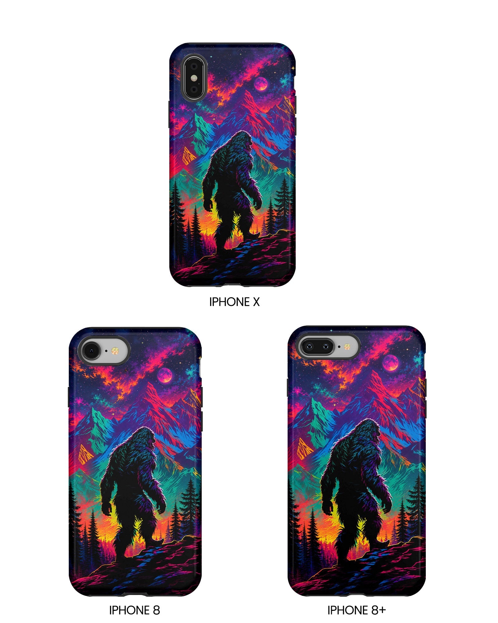 NEON WILDERNESS BIGFOOT PHONE CASE   - TLHN1905264