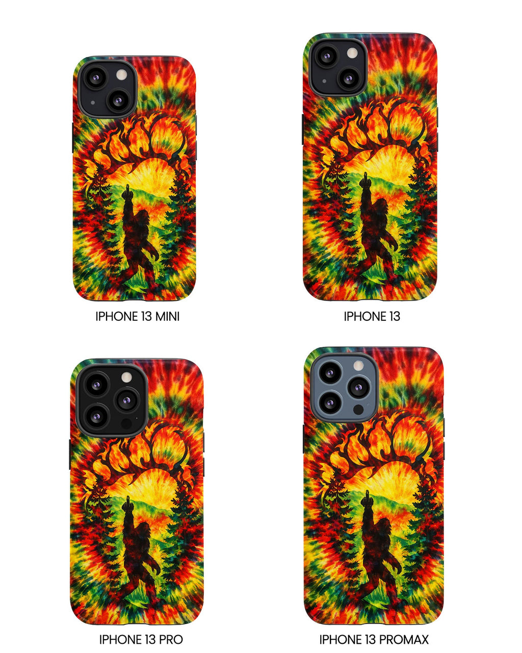 BIGFOOT FOOTPRINT SWIRL  PHONE CASE  - TLTW2605262