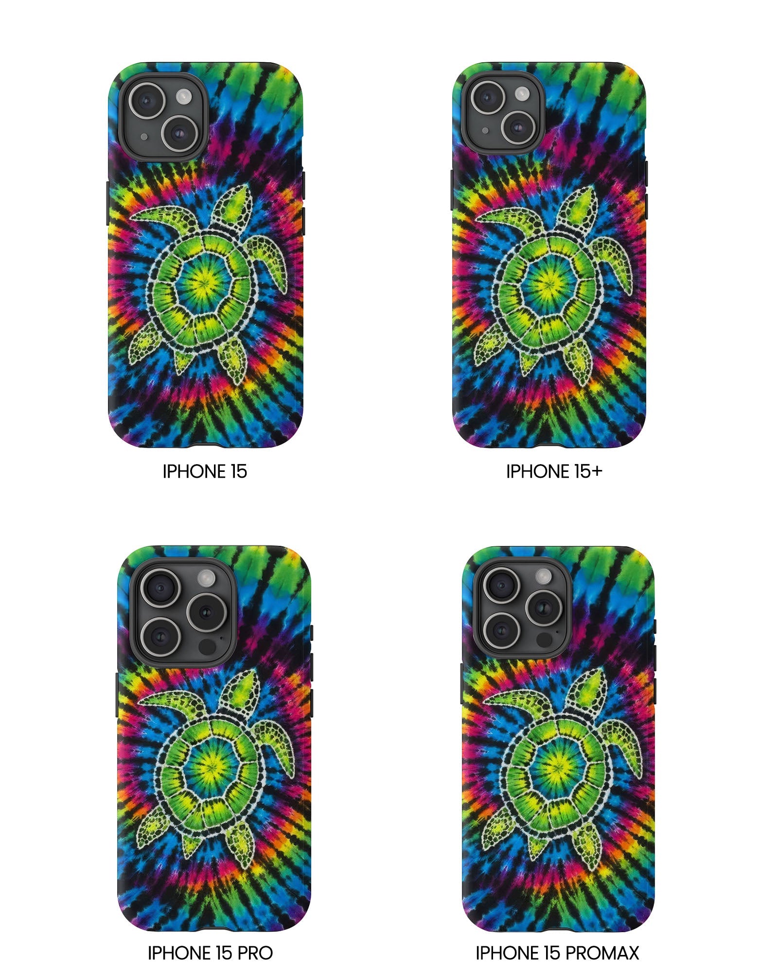 COLORFUL SEA TURTLE PHONE CASE  - TLTW2505262