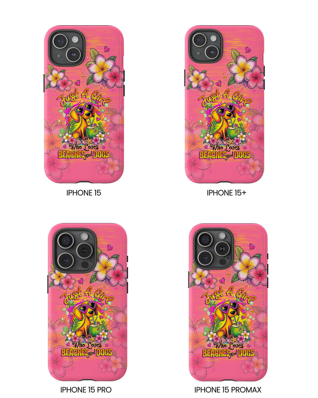 JUST A GIRL WHO LOVES DACHSHUND DOG PHONE CASE  - TLHG2005264