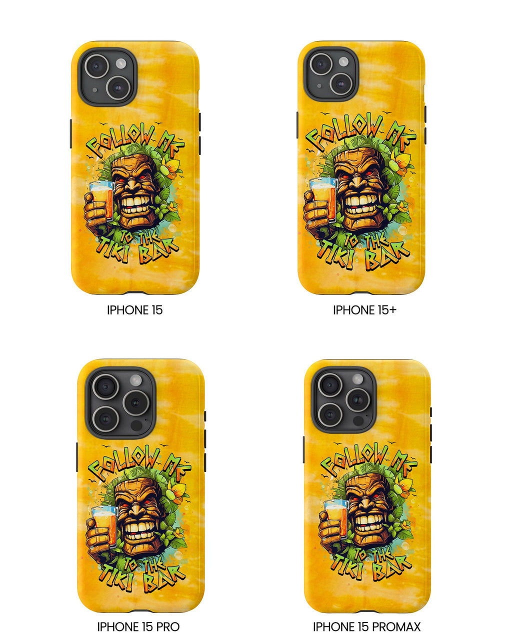 FOLLOW ME TO THE TIKI BAR BEER PHONE CASE  - TLHN1505264