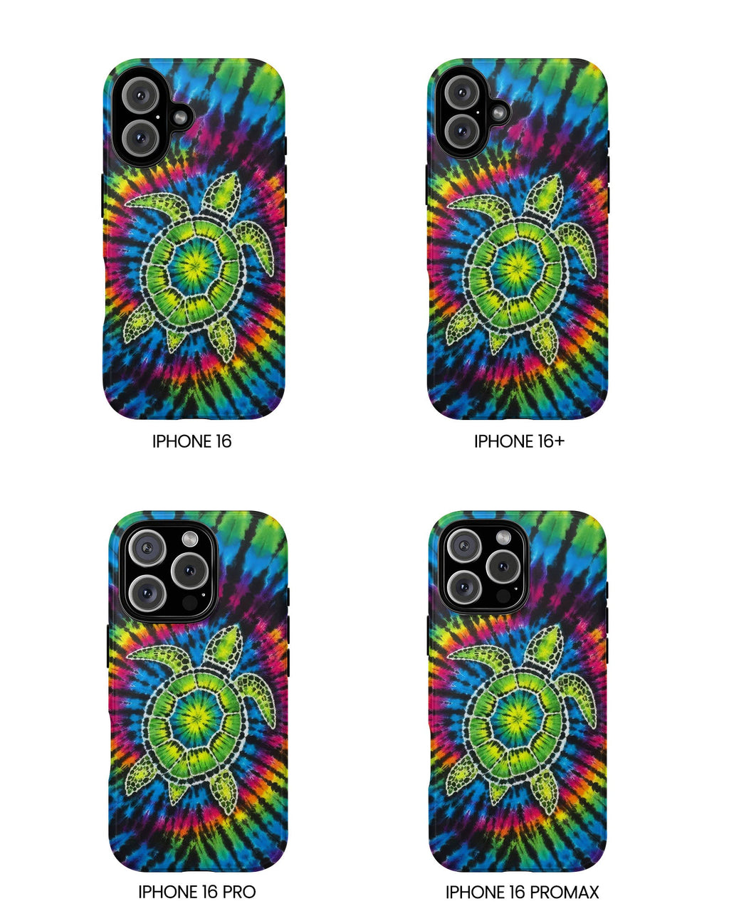 COLORFUL SEA TURTLE PHONE CASE  - TLTW2505262